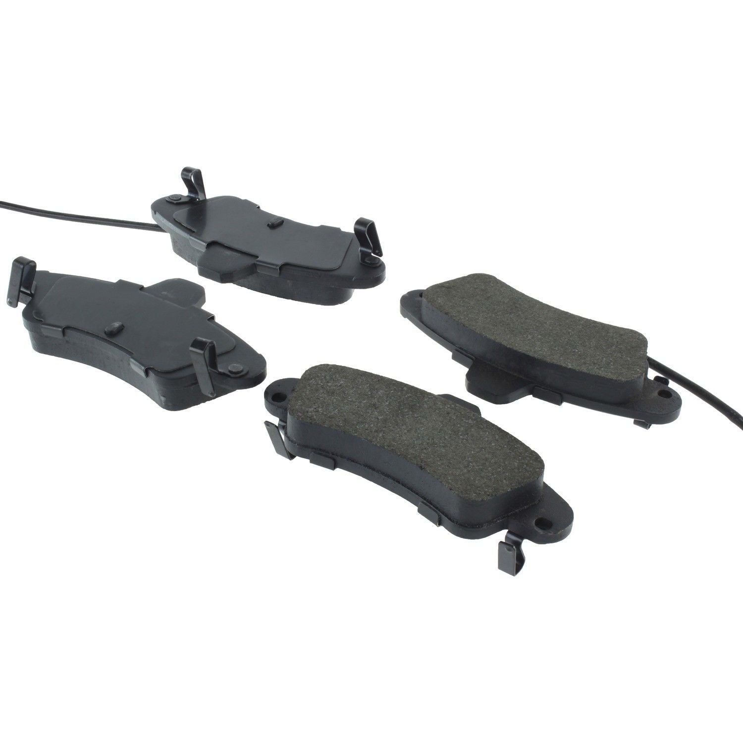 centric parts premium semi-metallic brake pads with shims and hardware  frsport 300.08990