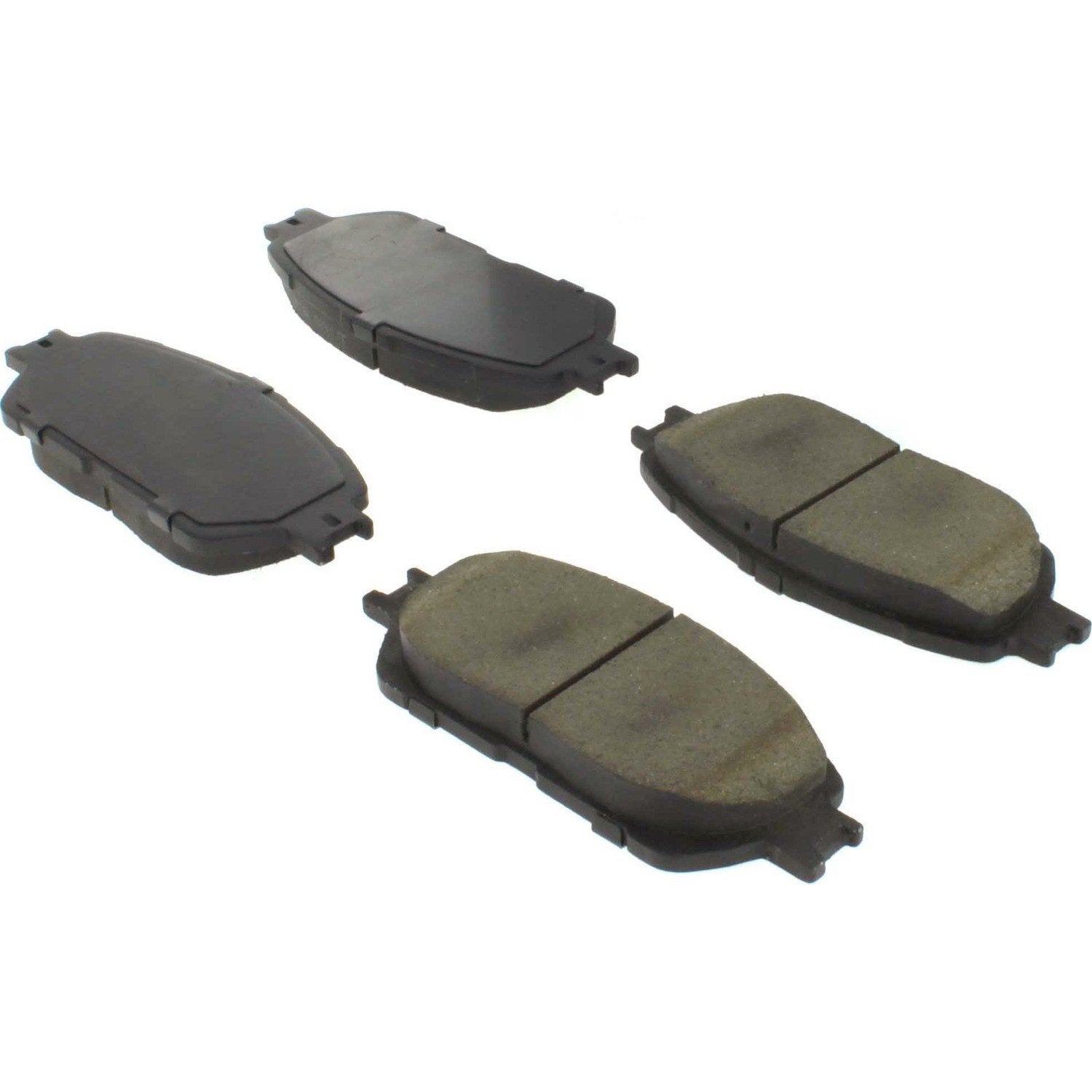 centric parts premium semi-metallic brake pads with shims and hardware  frsport 300.09061