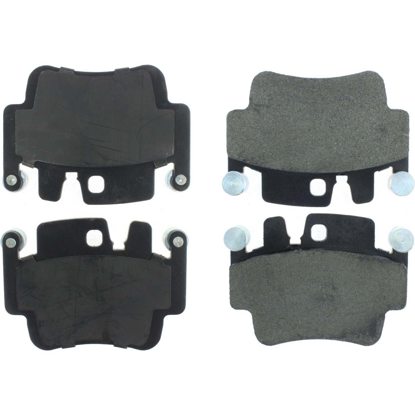 centric parts premium semi-metallic brake pads with shims and hardware  frsport 300.09170