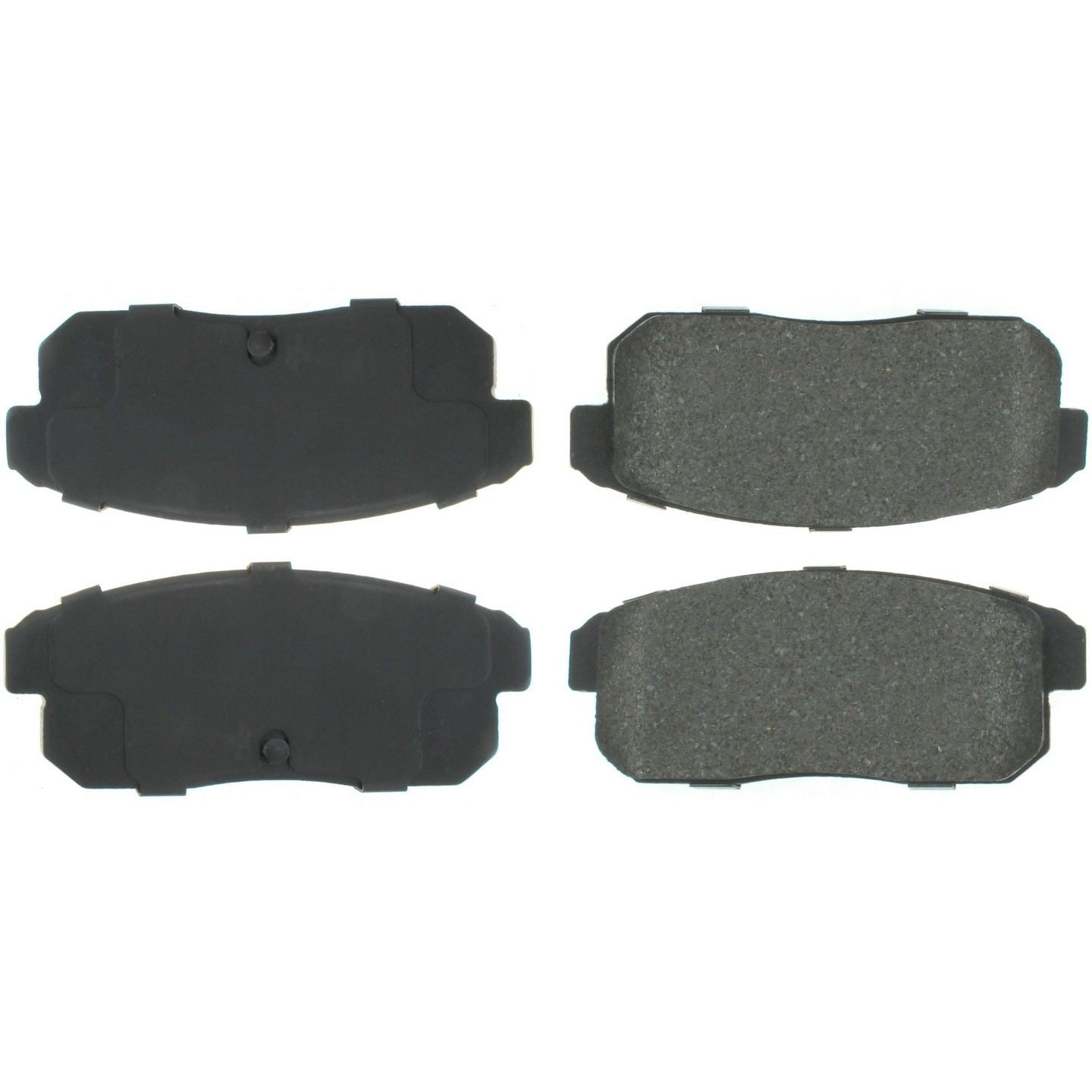 Stoptech Centric Premium Semi-Metallic Brake Pads w/Shims and Hardware - Rear 300.10080