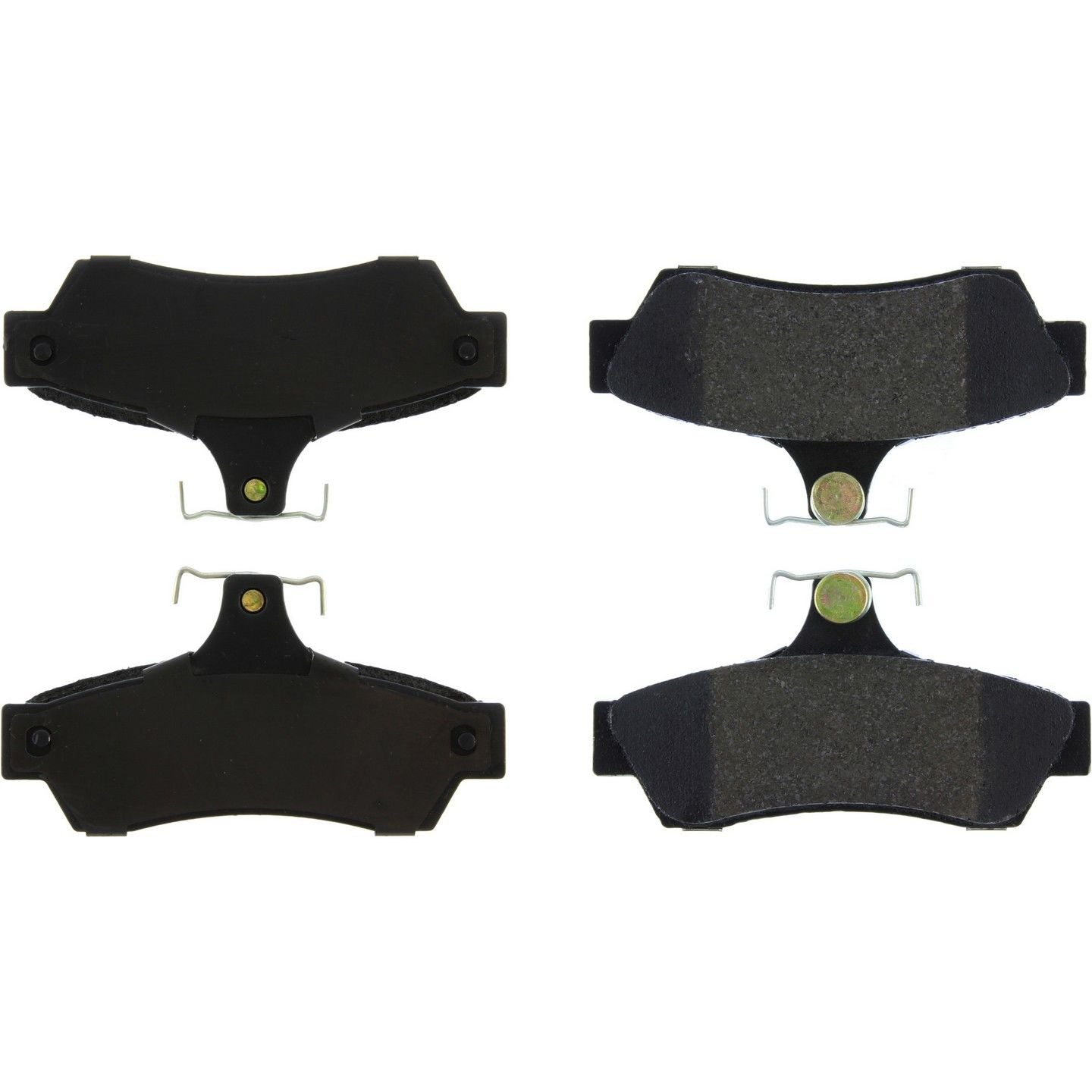 centric parts premium semi-metallic brake pads with shims  frsport 300.10480