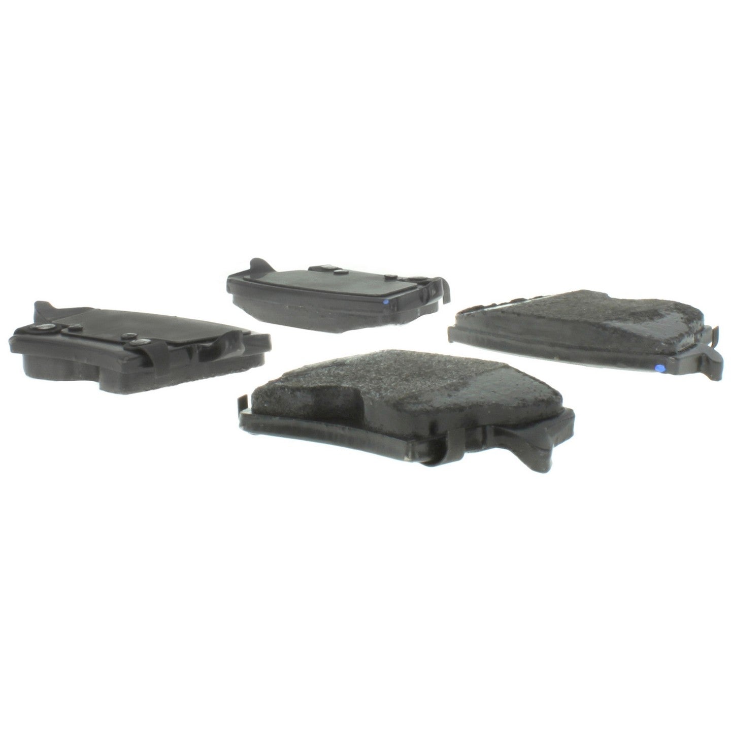 centric parts premium semi-metallic brake pads with shims and hardware  frsport 300.10571