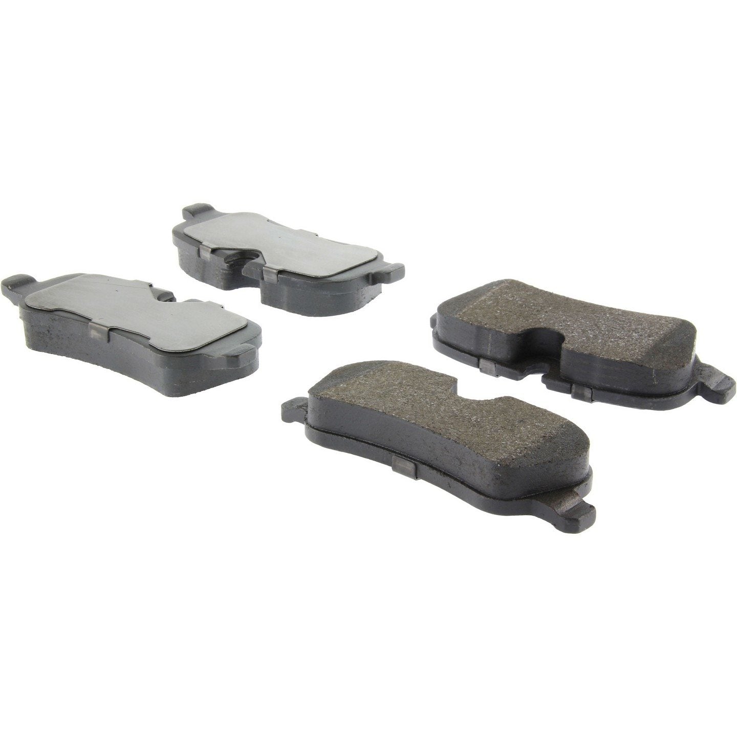 centric parts premium semi-metallic brake pads with shims and hardware  frsport 300.10991