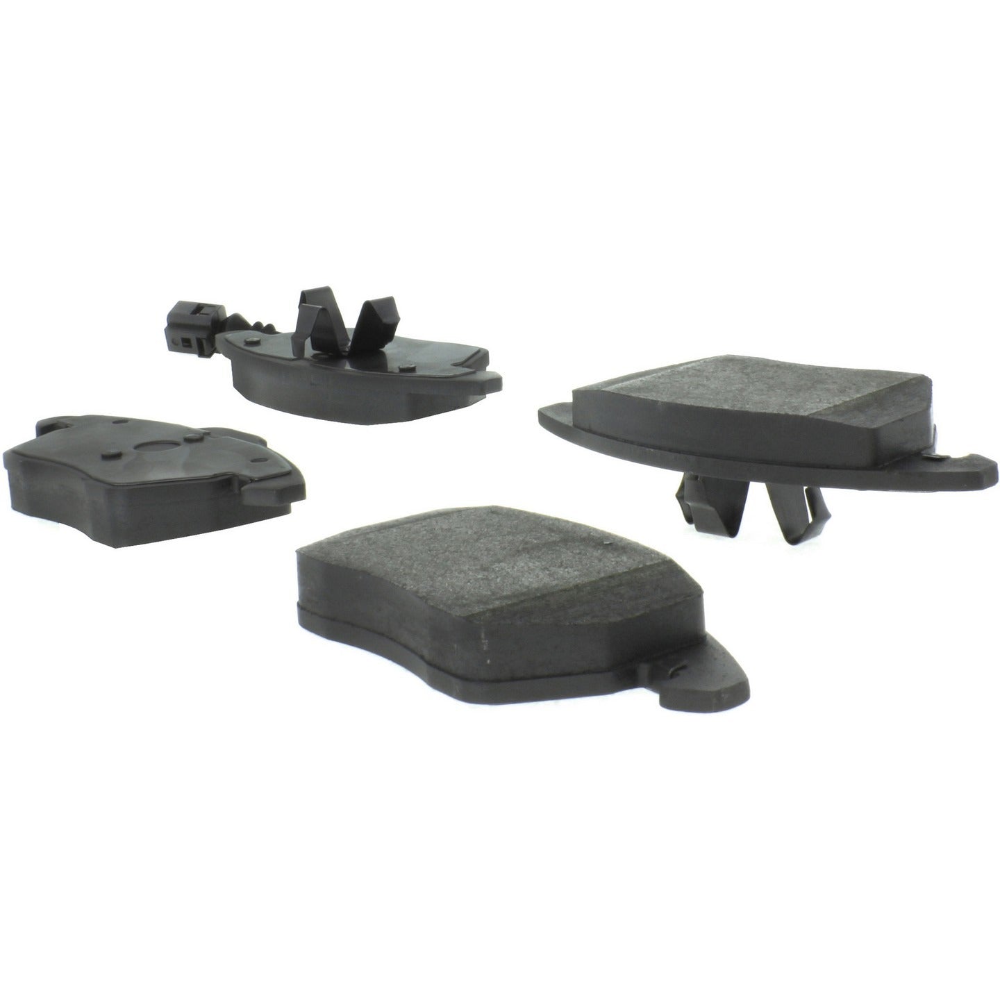 centric parts premium semi-metallic brake pads with shims and hardware  frsport 300.11070