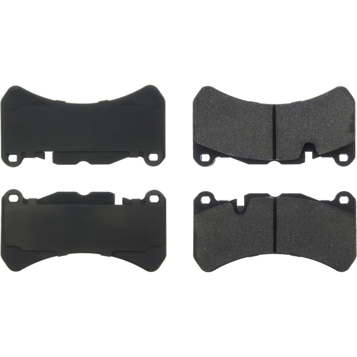 Stoptech Centric Premium Semi-Metallic Brake Pads w/Shims - Front 300.11161