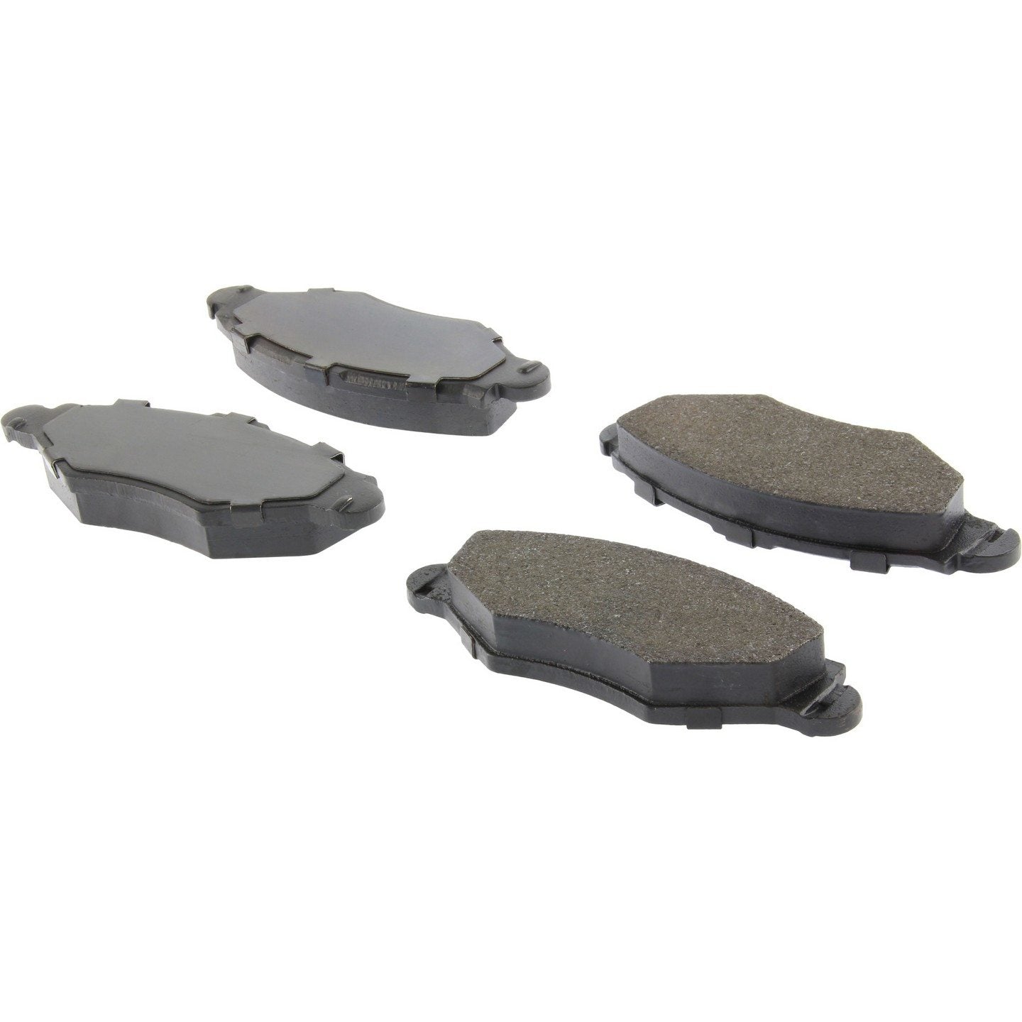 centric parts premium semi-metallic brake pads with shims  frsport 300.11430