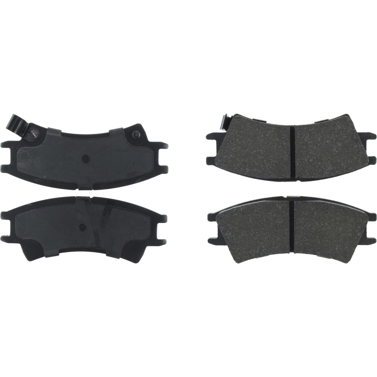 centric parts premium semi-metallic brake pads with shims  frsport 300.11480