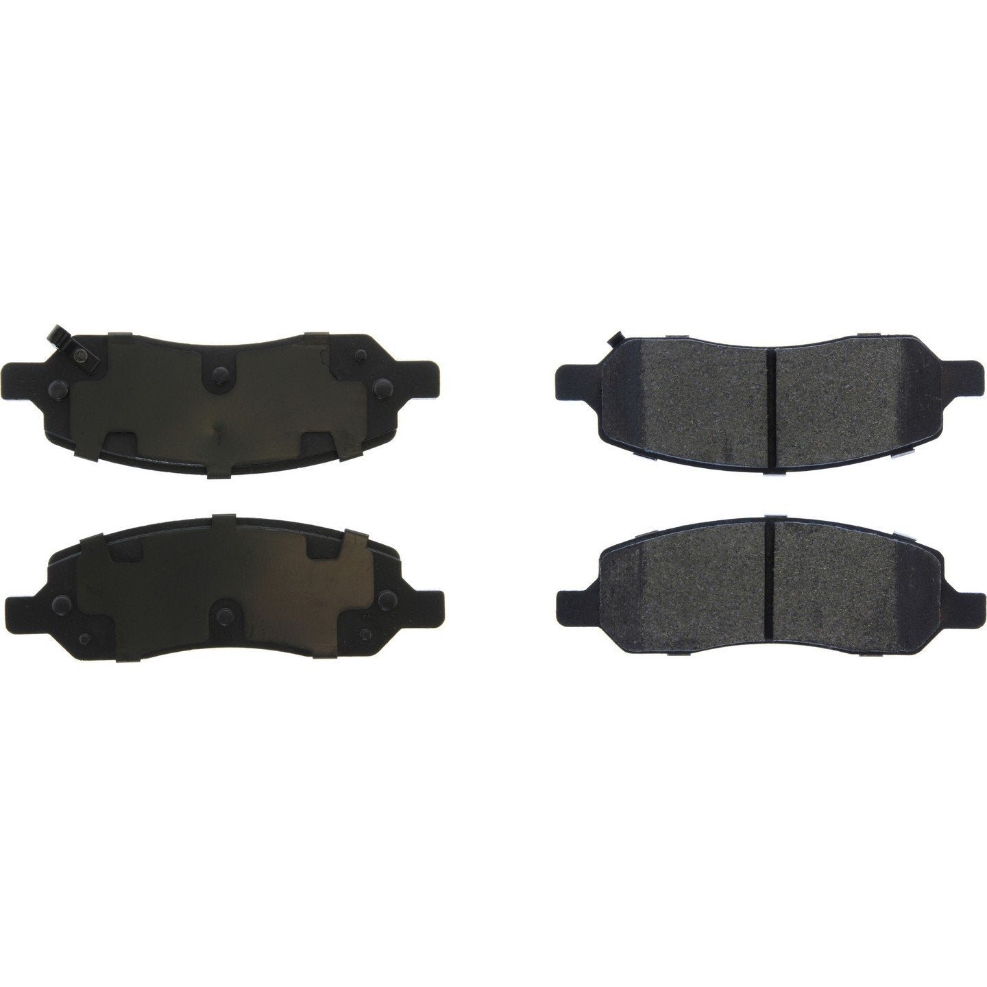 Centric Parts Premium Semi-Metallic Brake Pads with Shims and Hardware  top view frsport 300.11720