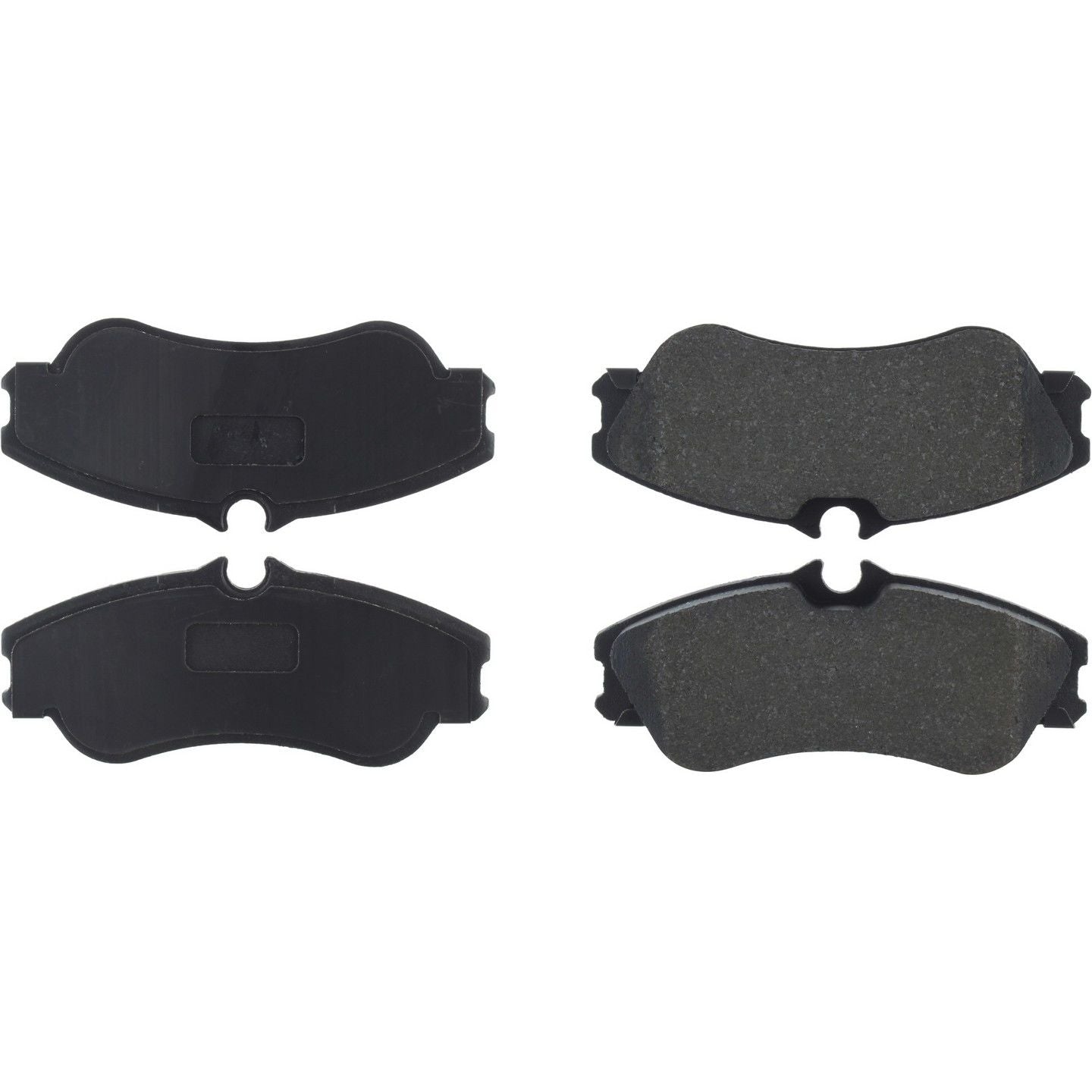 Centric Parts Premium Semi-Metallic Brake Pads with Shims  top view frsport 300.11900