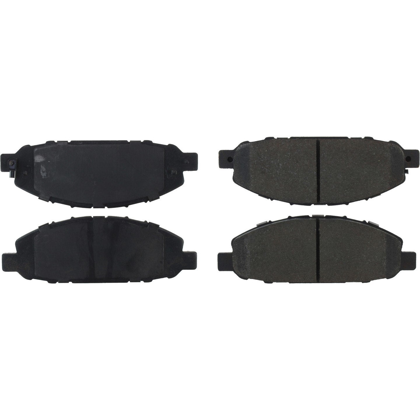 centric parts premium semi-metallic brake pads with shims  frsport 300.11910