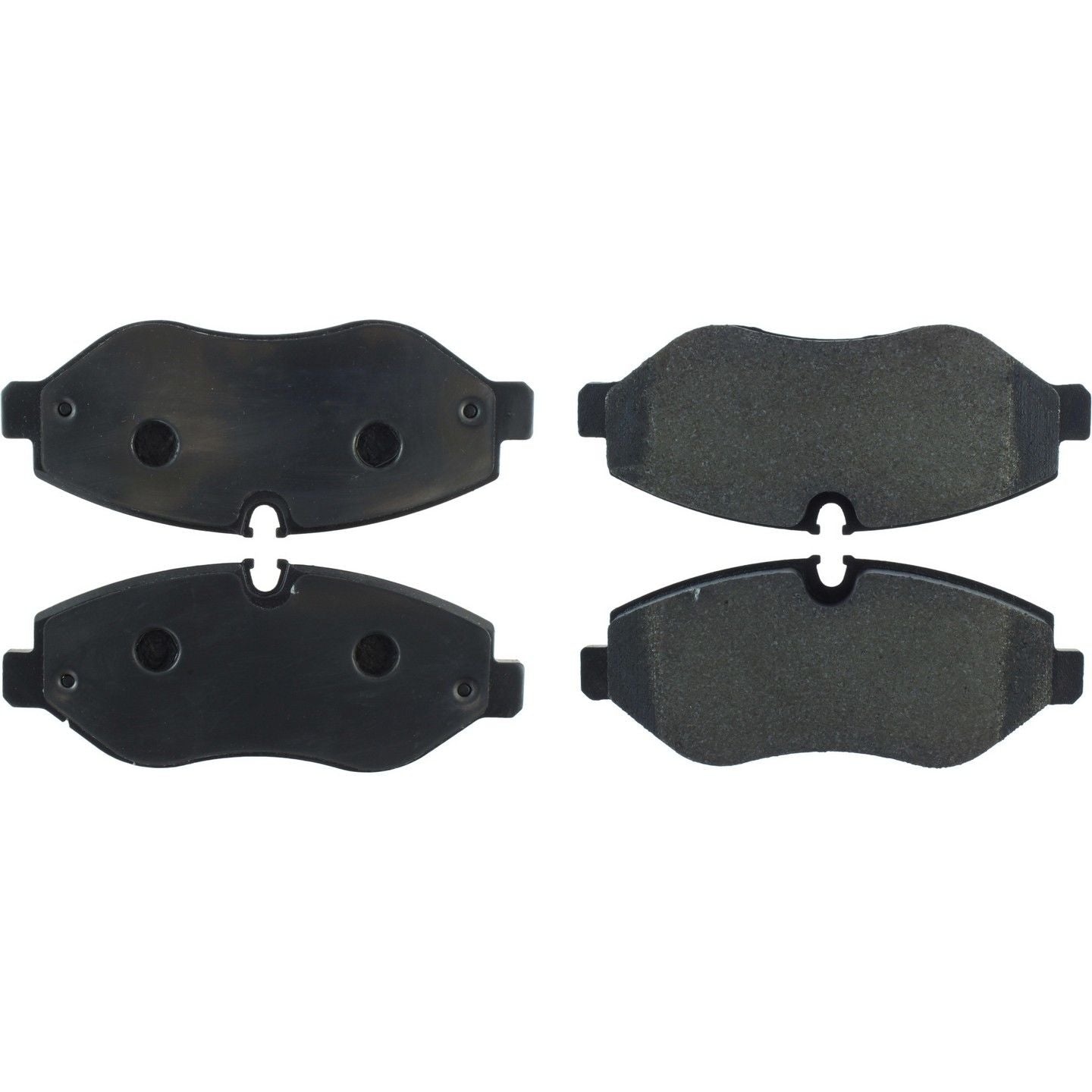 centric parts premium semi-metallic brake pads with shims and hardware  frsport 300.13160