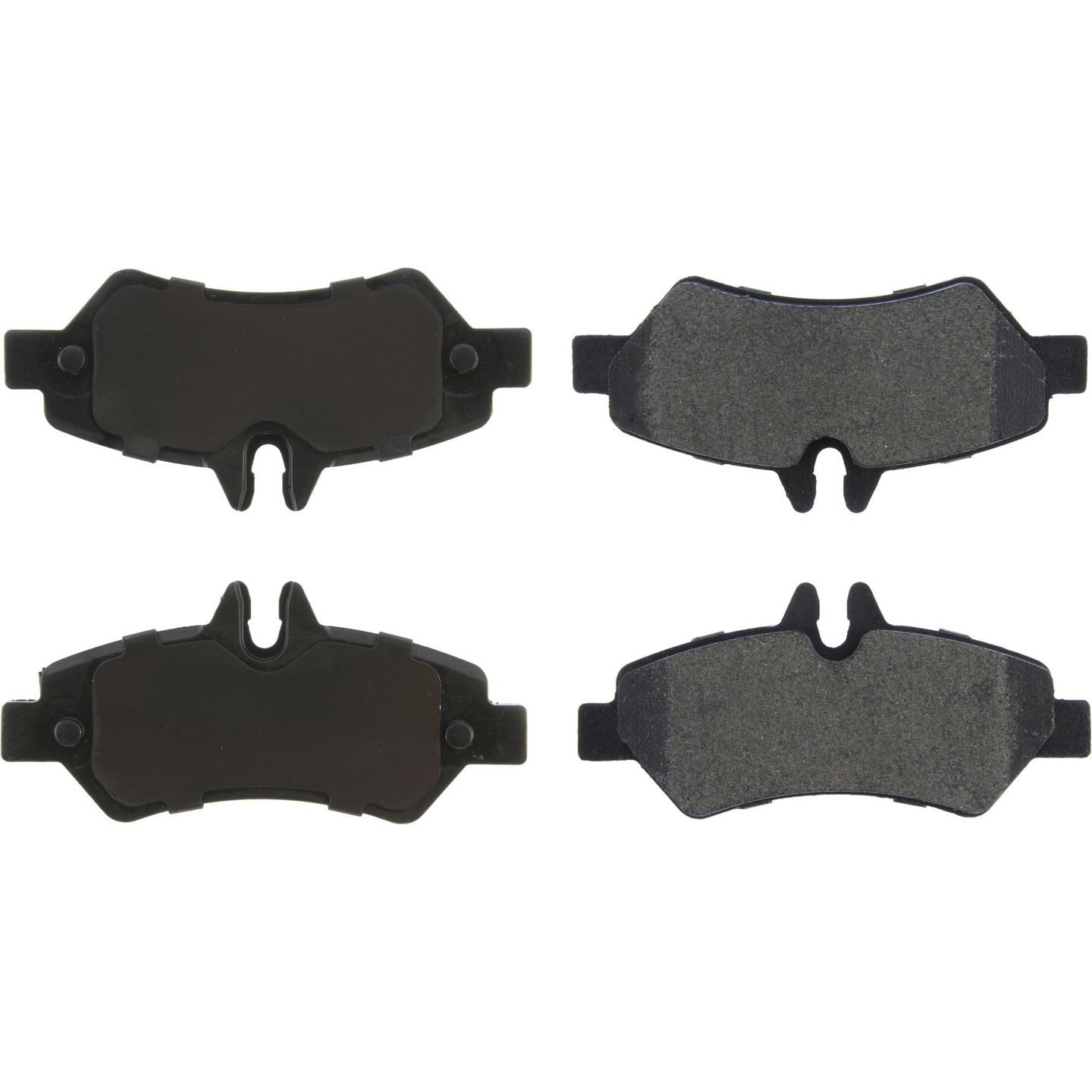 centric parts premium semi-metallic brake pads with shims and hardware  frsport 300.13170