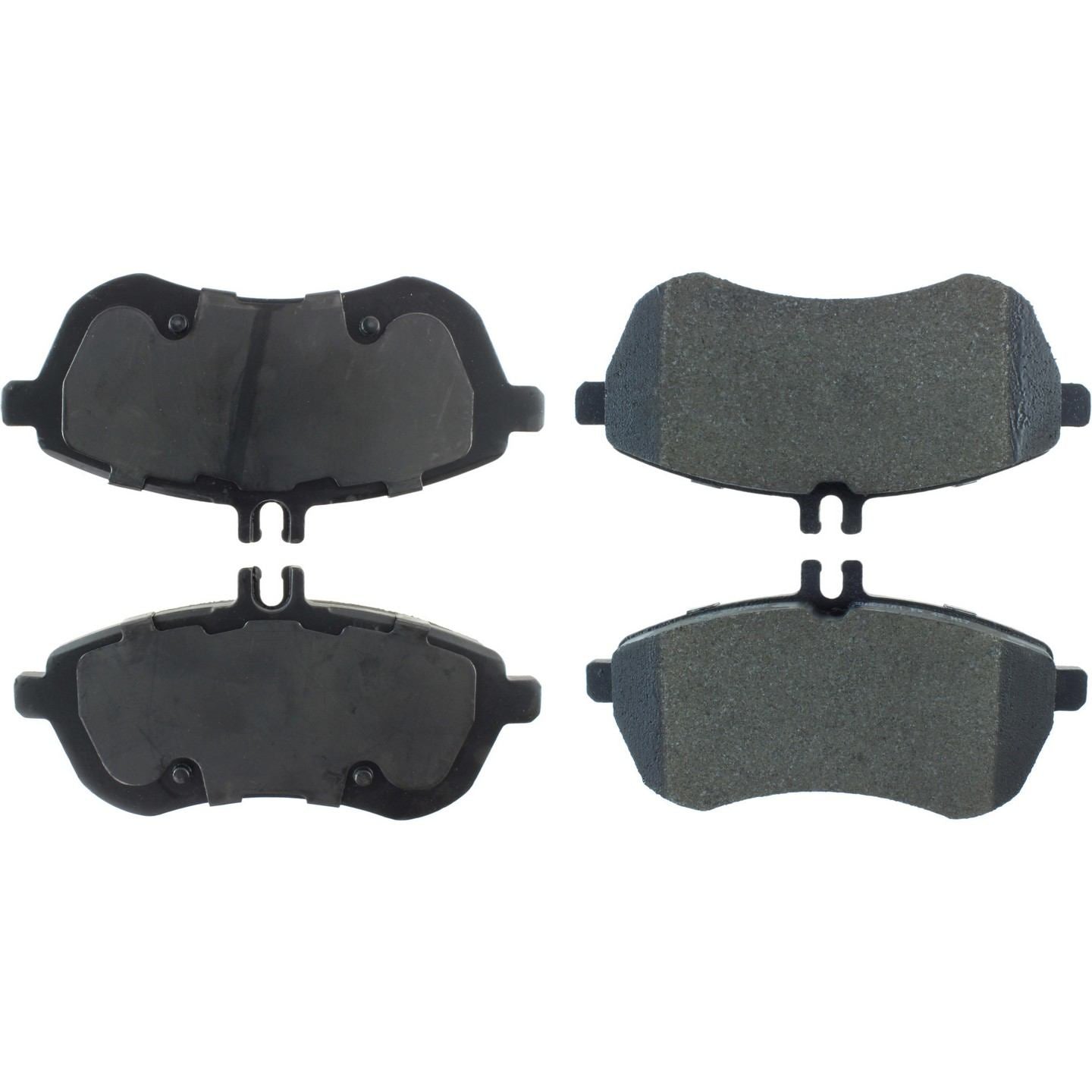 centric parts premium semi-metallic brake pads with shims and hardware  frsport 300.13400