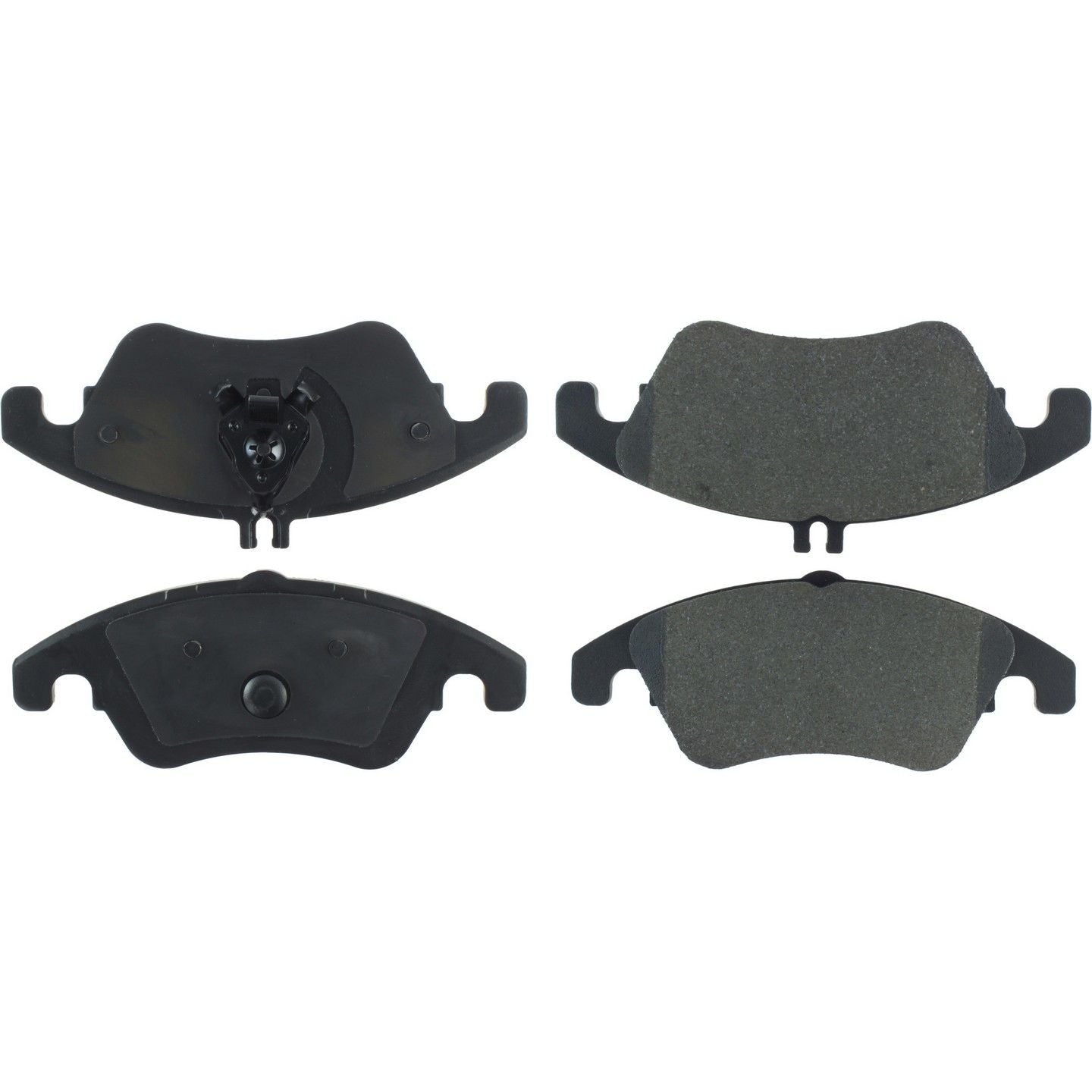 centric parts premium semi-metallic brake pads with shims and hardware  frsport 300.13420