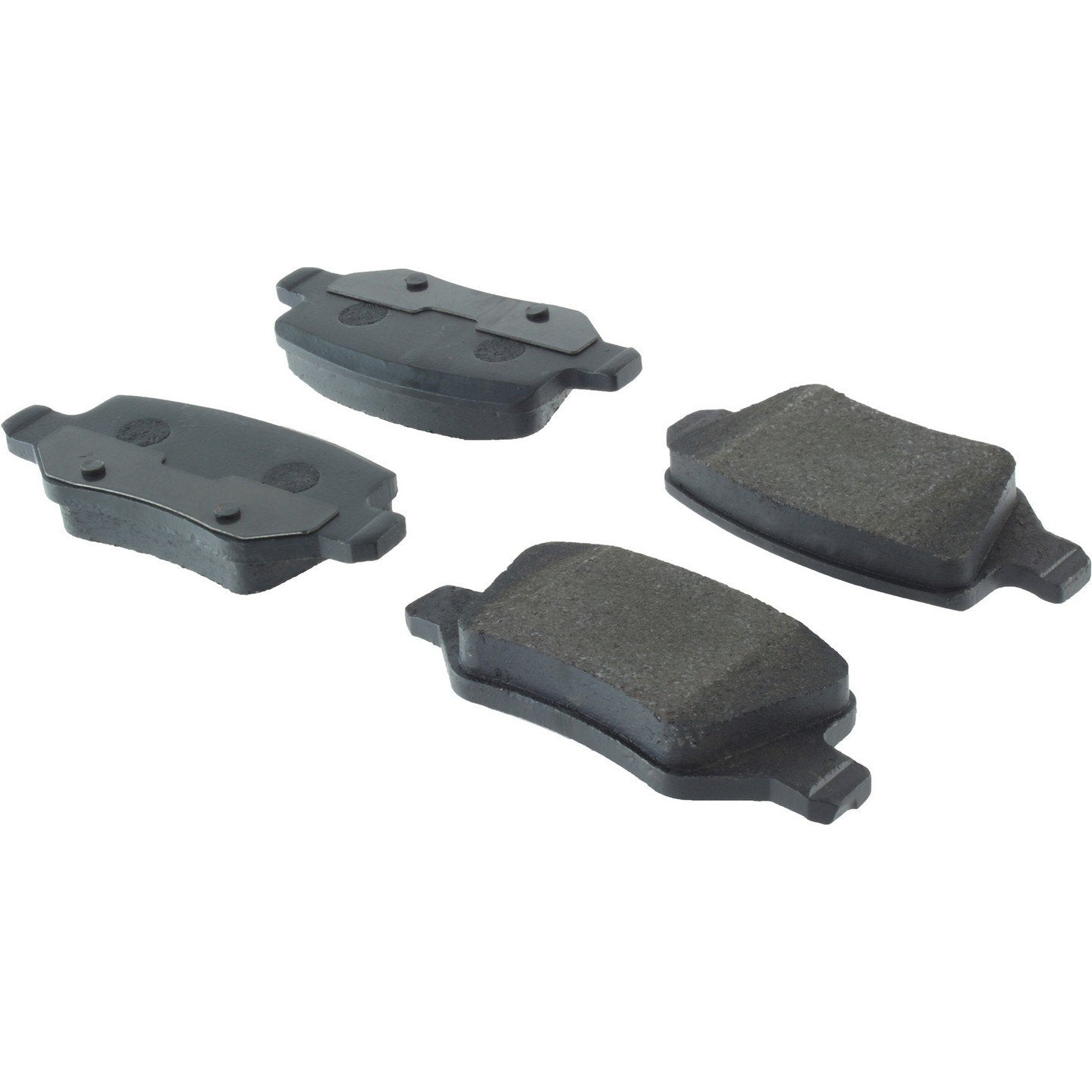 centric parts premium semi-metallic brake pads with shims and hardware  frsport 300.13580