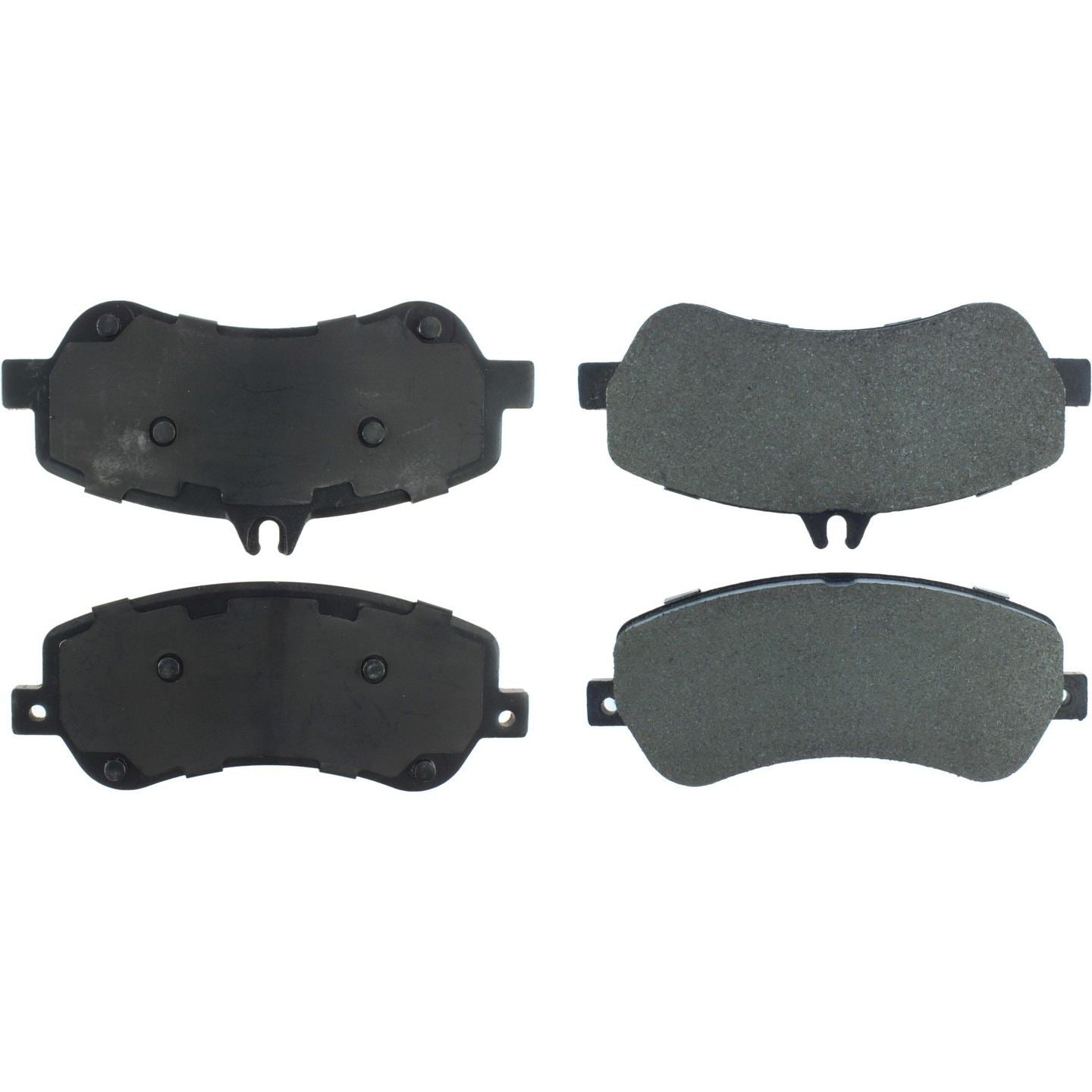 centric parts premium semi-metallic brake pads with shims and hardware  frsport 300.14060