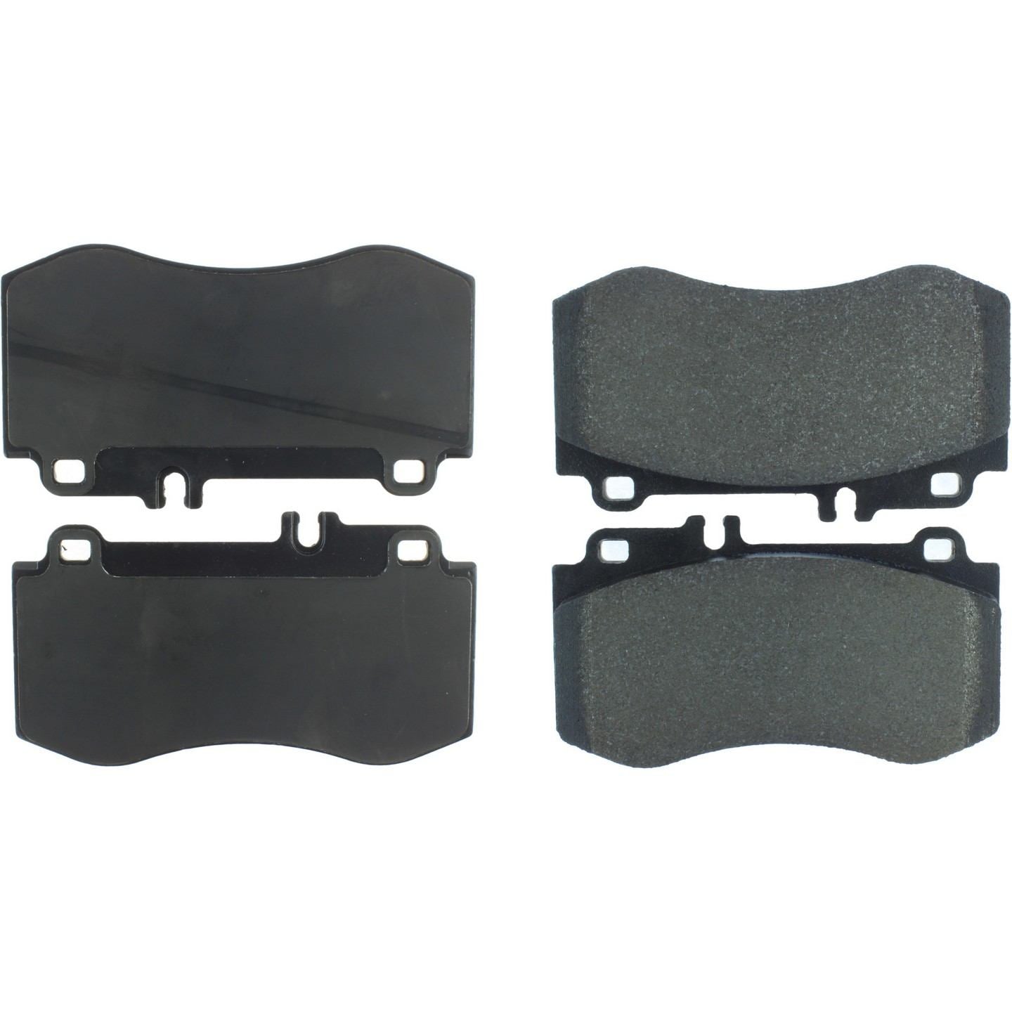 centric parts premium semi-metallic brake pads with shims and hardware  frsport 300.14200