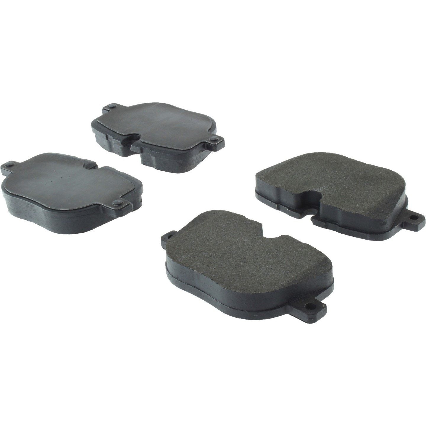 centric parts premium semi-metallic brake pads with shims and hardware  frsport 300.14270