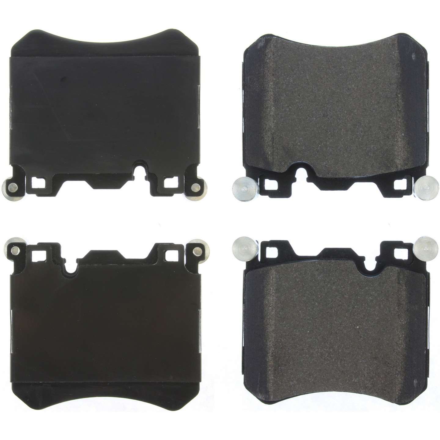 centric parts premium semi-metallic brake pads with shims and hardware  frsport 300.14290