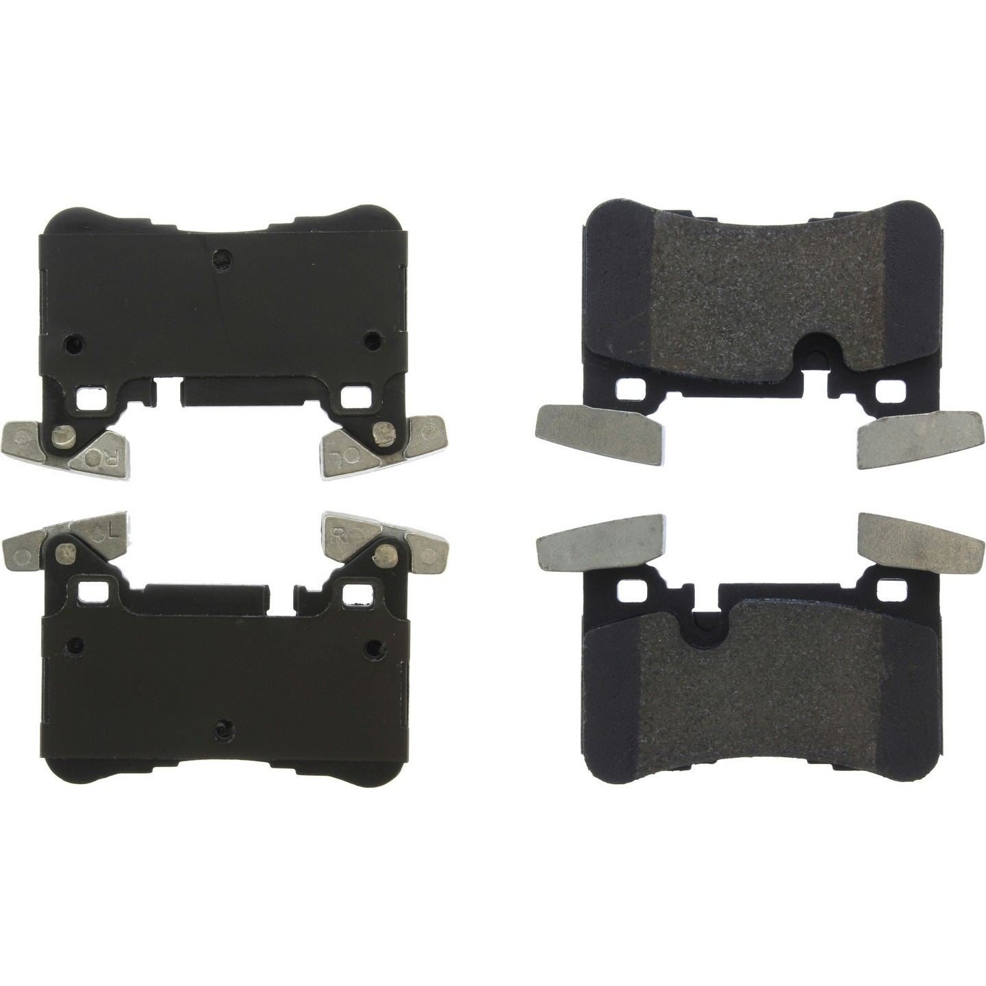 Stoptech Centric Premium Semi-Metallic Brake Pads w/Shims - Rear 300.14500