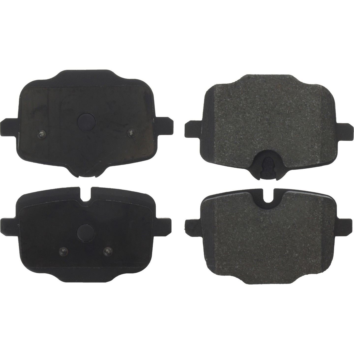 Centric Parts Premium Semi-Metallic Brake Pads with Shims and Hardware  top view frsport 300.14690