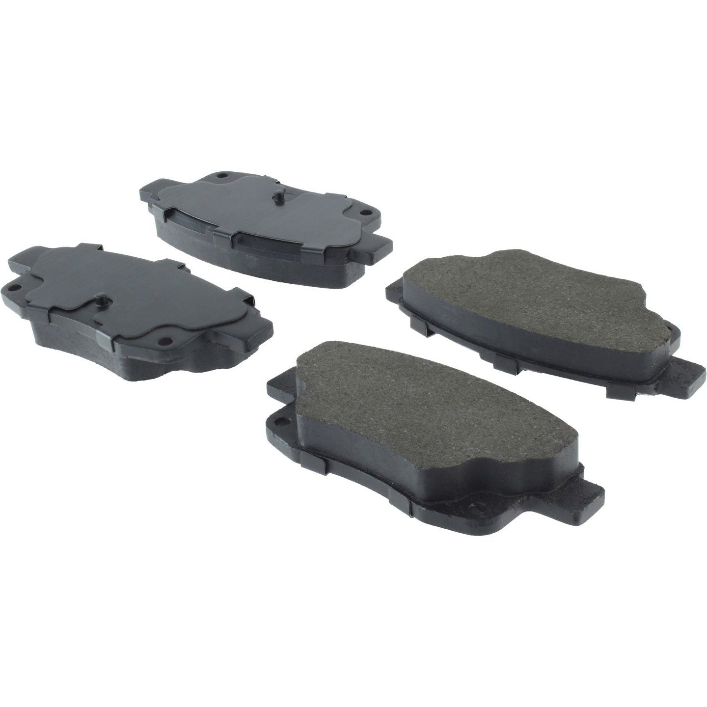 centric parts premium semi-metallic brake pads with shims  frsport 300.15020