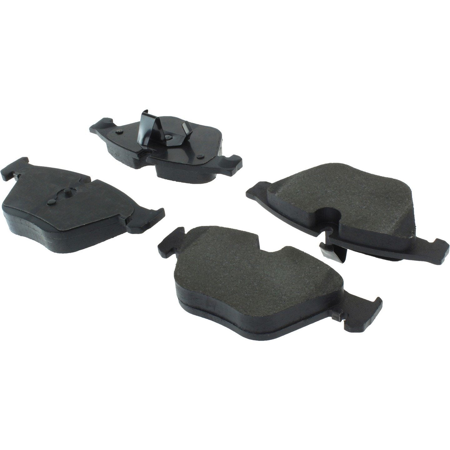 centric parts premium semi-metallic brake pads with shims and hardware  frsport 300.15050