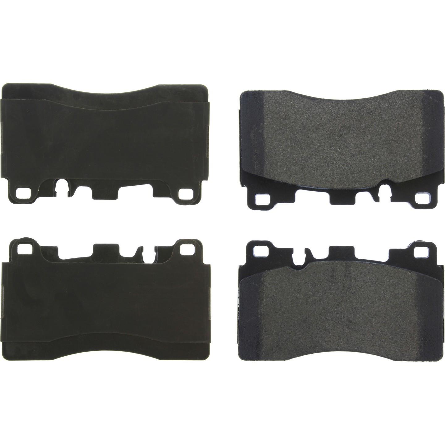 Stoptech Centric Premium Semi-Metallic Brake Pads w/Shims - Front/Rear 300.15310