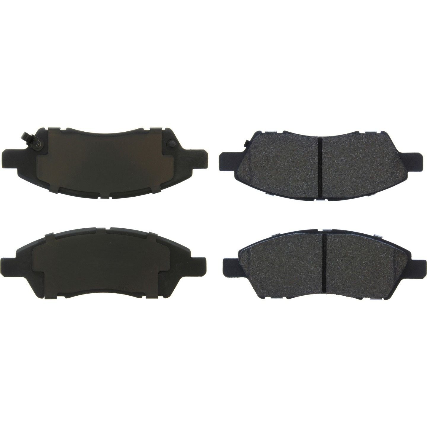 centric parts premium semi-metallic brake pads with shims and hardware  frsport 300.15920