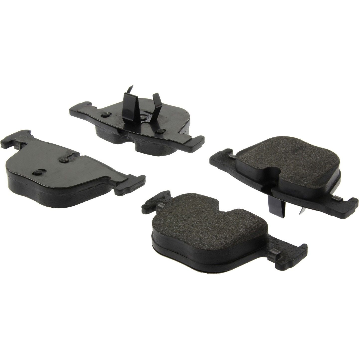 Stoptech Centric Premium Semi-Metallic Brake Pads w/Shims & Hardware - Rear 300.16100