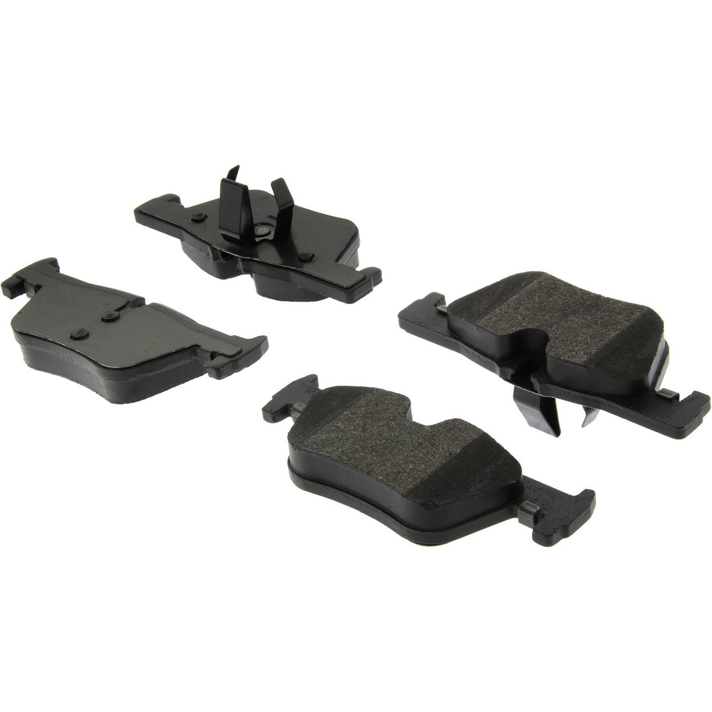 Stoptech Centric Premium Semi-Metallic Brake Pads w/Shims & Hardware - Rear 300.16130