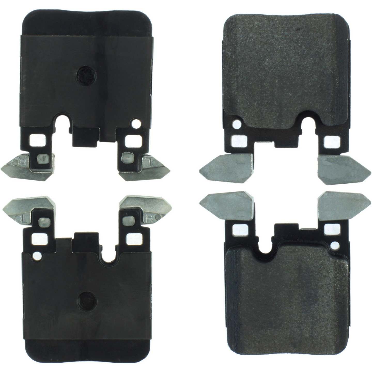 Stoptech Centric Premium Semi-Metallic Brake Pads w/Shims & Hardware - Rear 300.16560