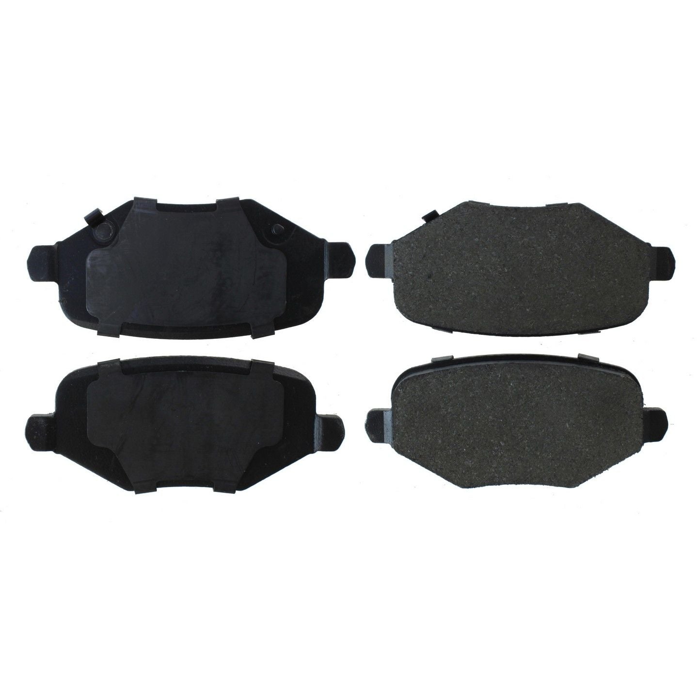 centric parts premium semi-metallic brake pads with shims and hardware  frsport 300.17190