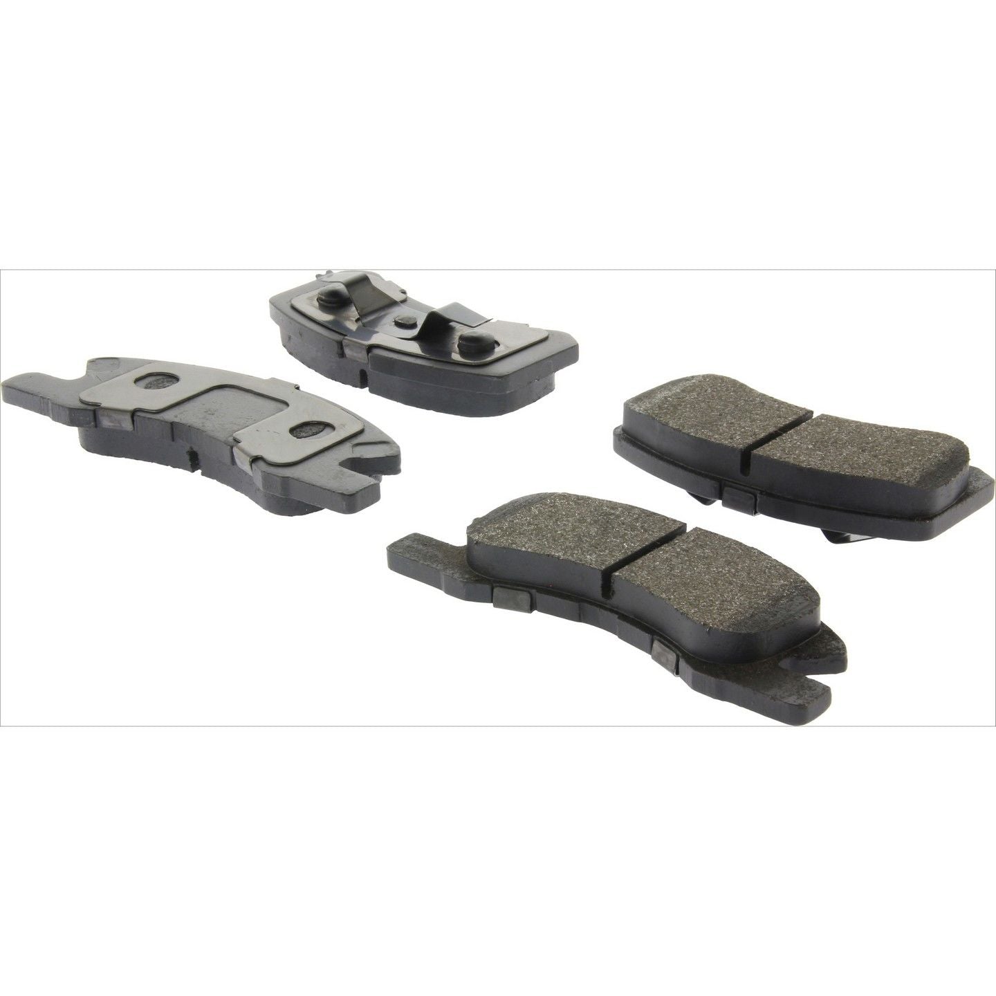 Stoptech Centric Premium Semi-Metallic Brake Pads w/Shims & Hardware - Front/Rear 300.17310