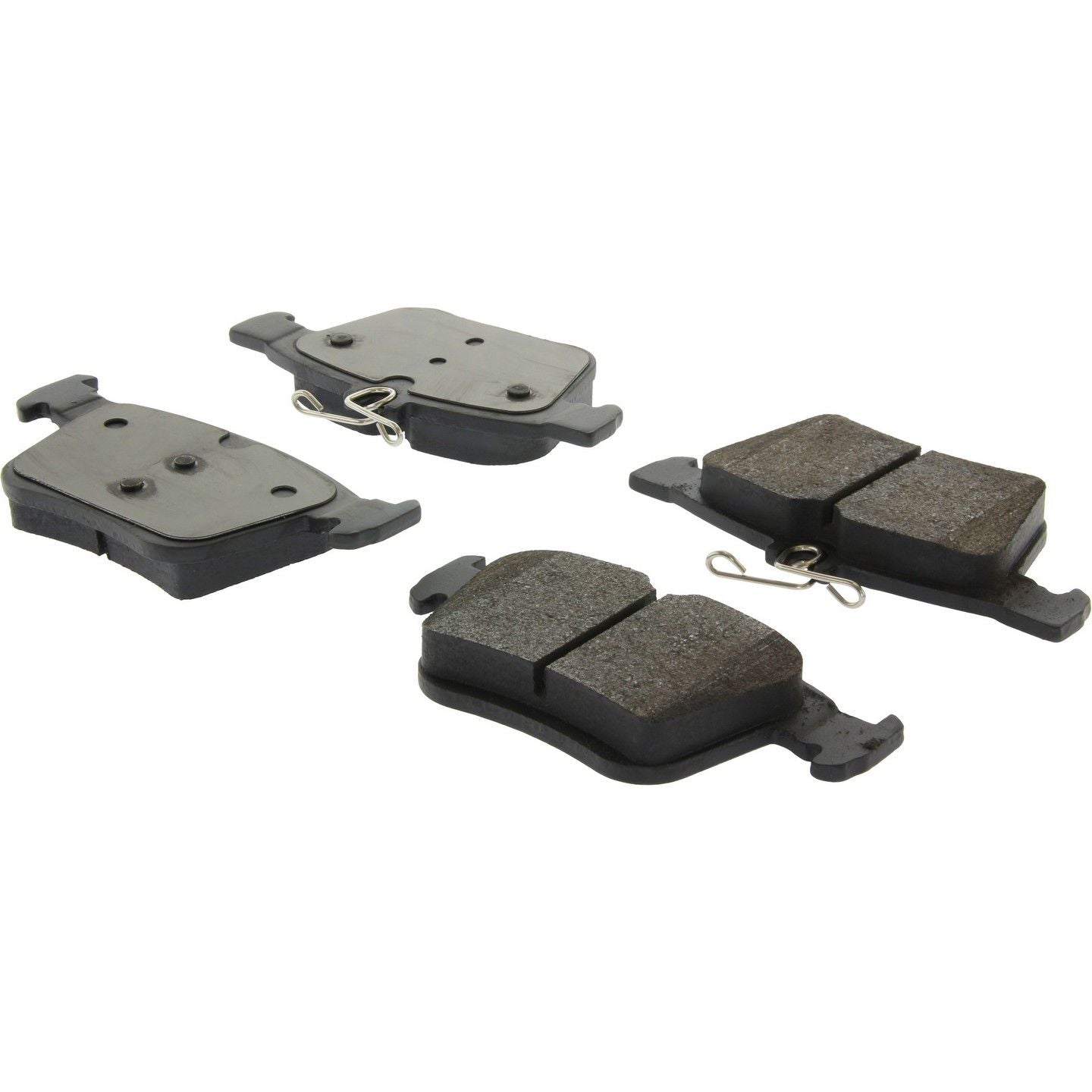 Stoptech Centric Premium Semi-Metallic Brake Pads w/Shims & Hardware - Rear 300.17610