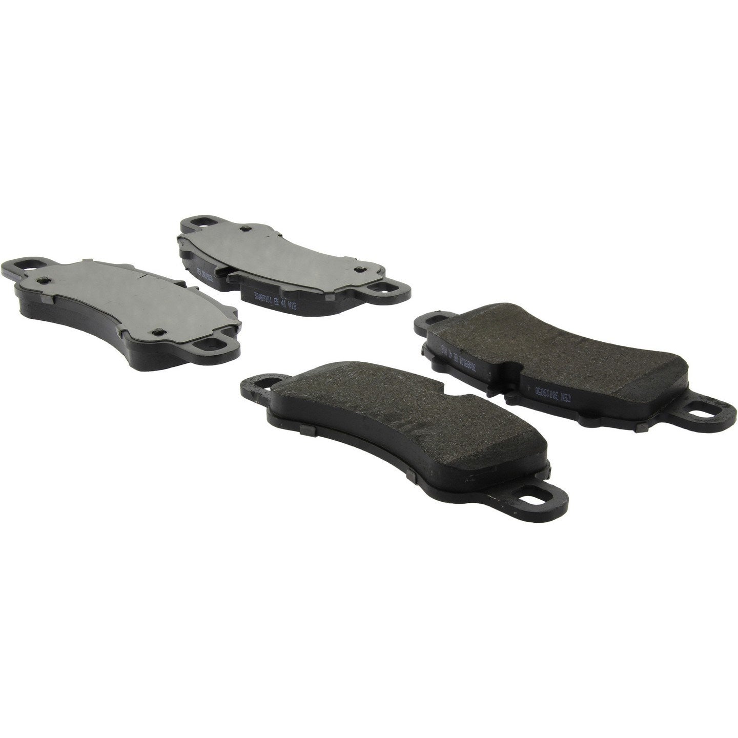 Stoptech Centric 17-18 Porsche 718 Boxster Premium Front Semi-Metallic Brake Pads w/Shims 300.19050