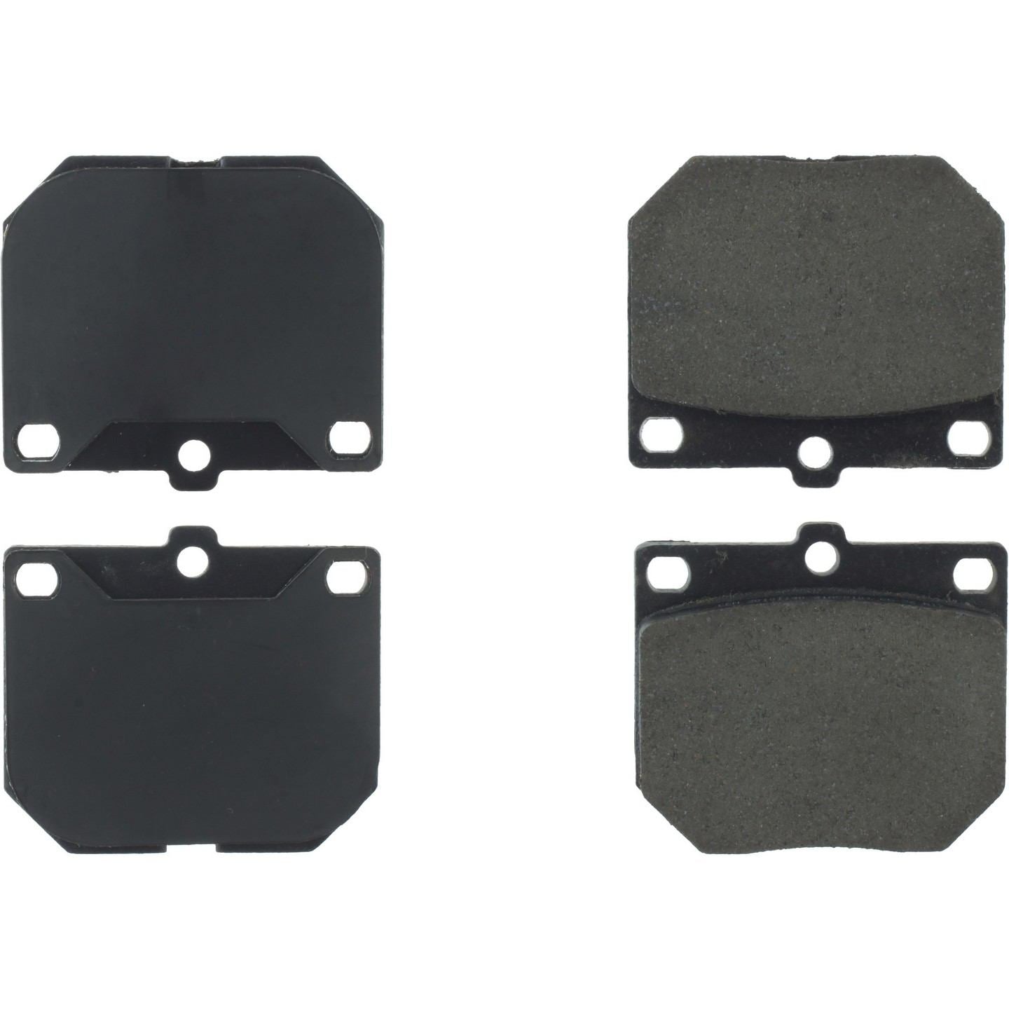 Centric Parts Premium Ceramic Brake Pads with Shims and Hardware  top view frsport 301.01140