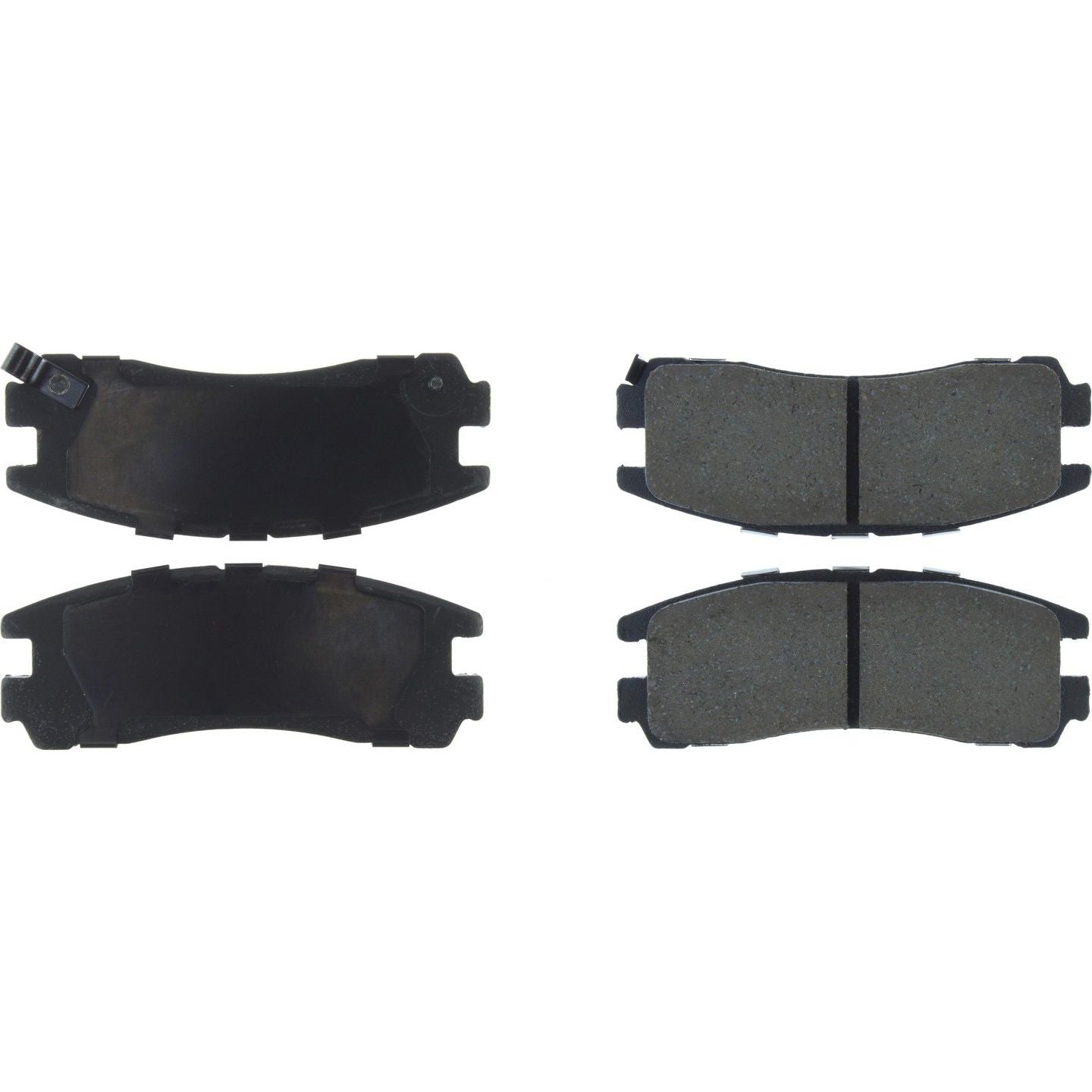 Centric Parts Premium Ceramic Brake Pads with Shims and Hardware  top view frsport 301.03831