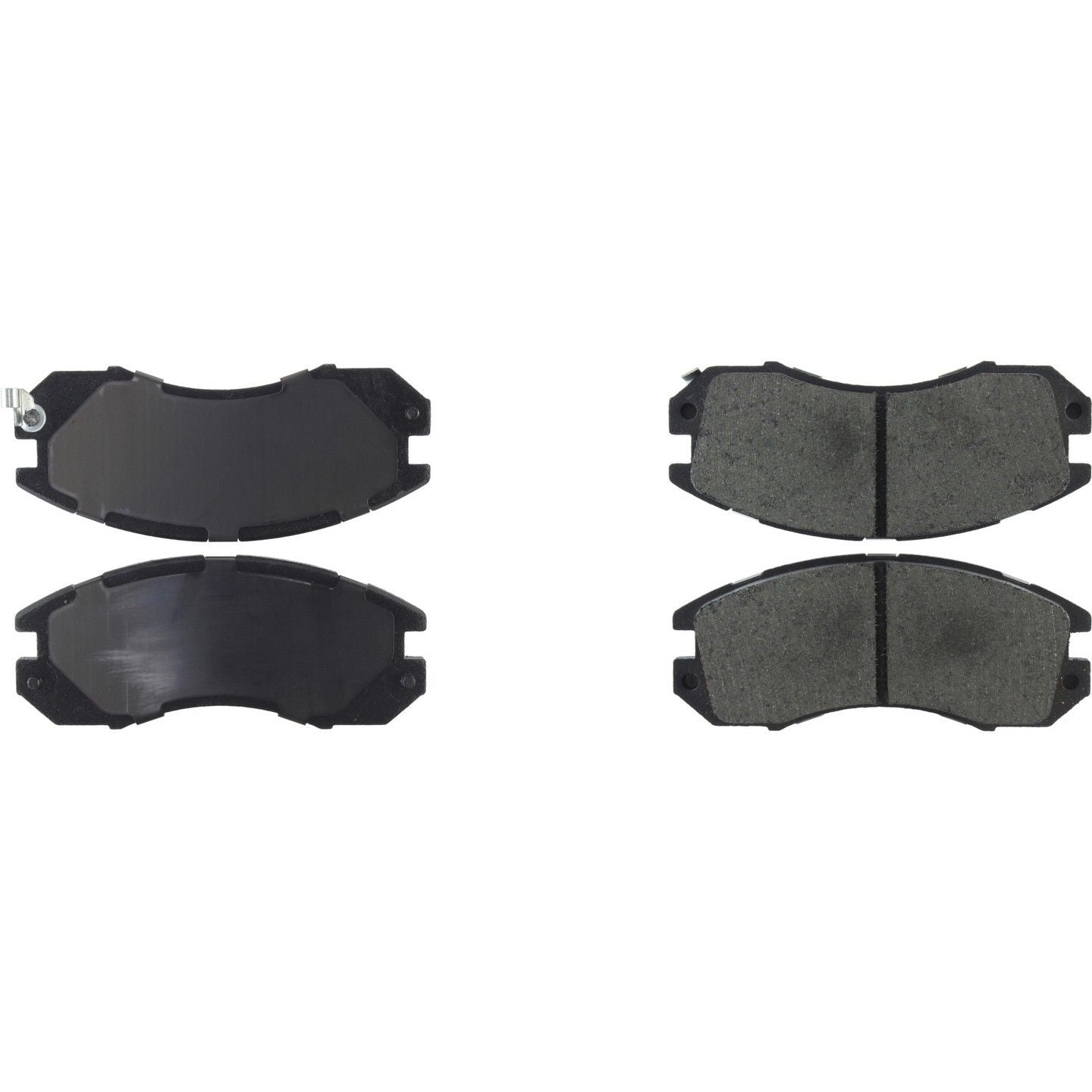 Centric Parts Premium Ceramic Brake Pads with Shims and Hardware  top view frsport 301.04701