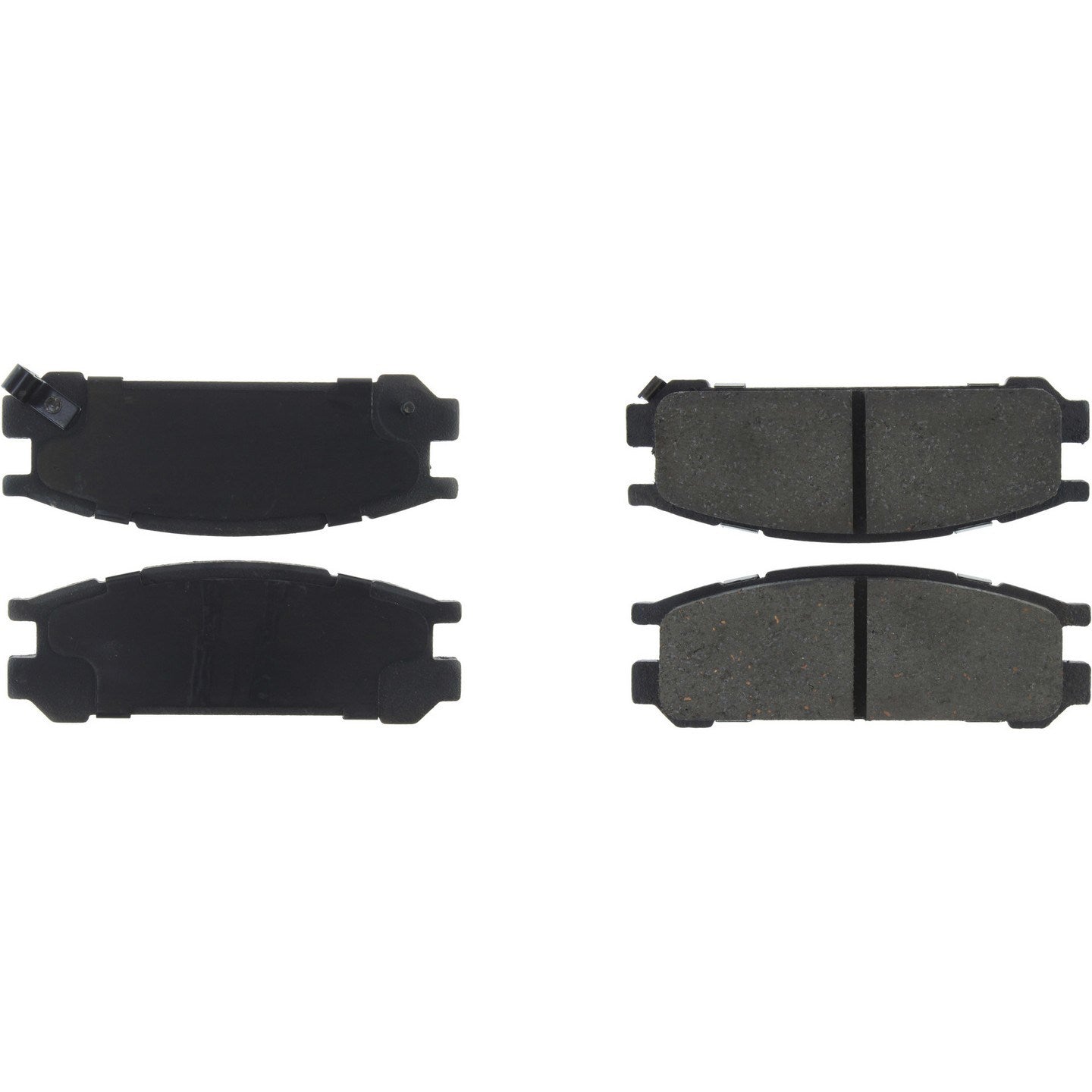 Centric Parts Premium Ceramic Brake Pads with Shims and Hardware  top view frsport 301.04711