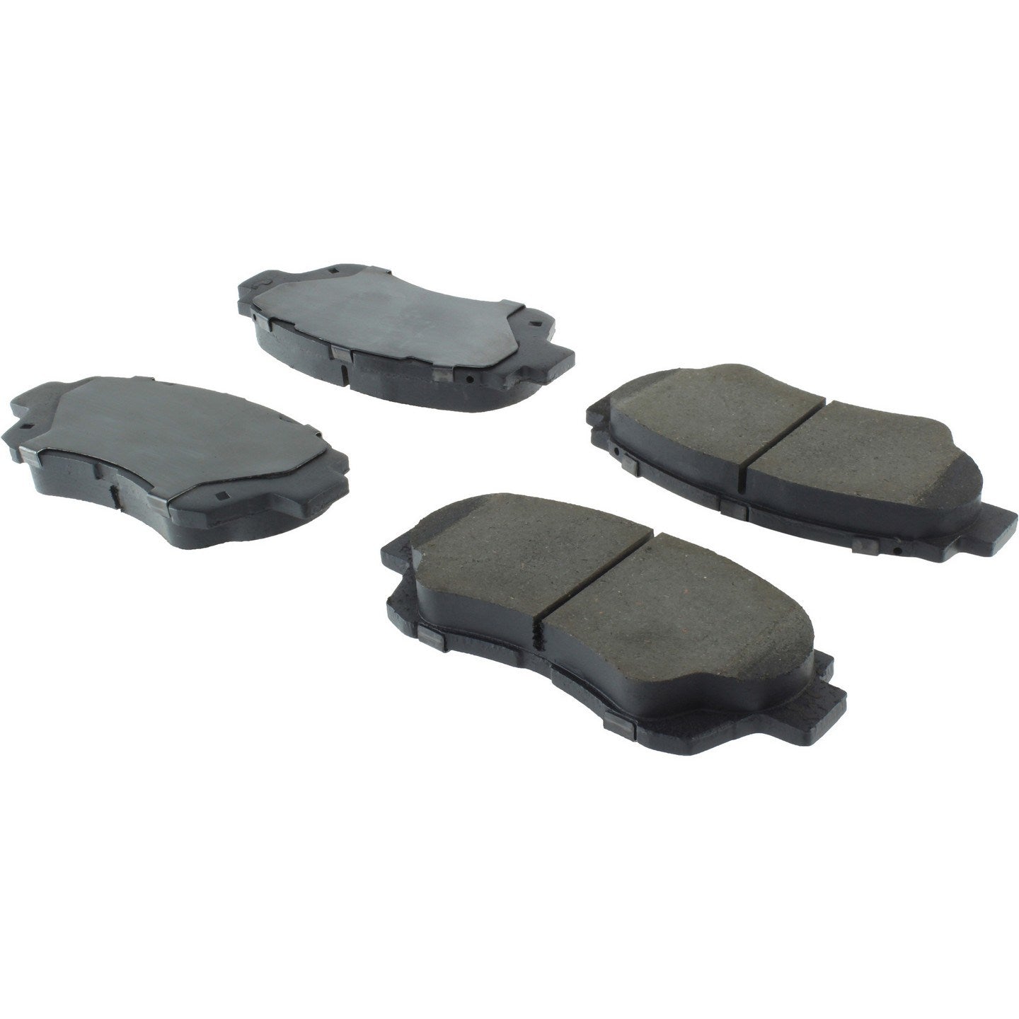 centric parts premium ceramic brake pads with shims and hardware  frsport 301.04761