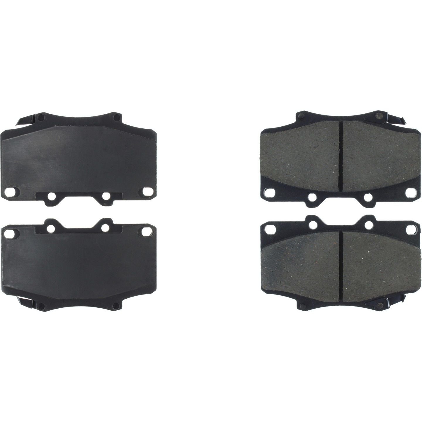 Centric Parts Premium Ceramic Brake Pads with Shims and Hardware  top view frsport 301.05021