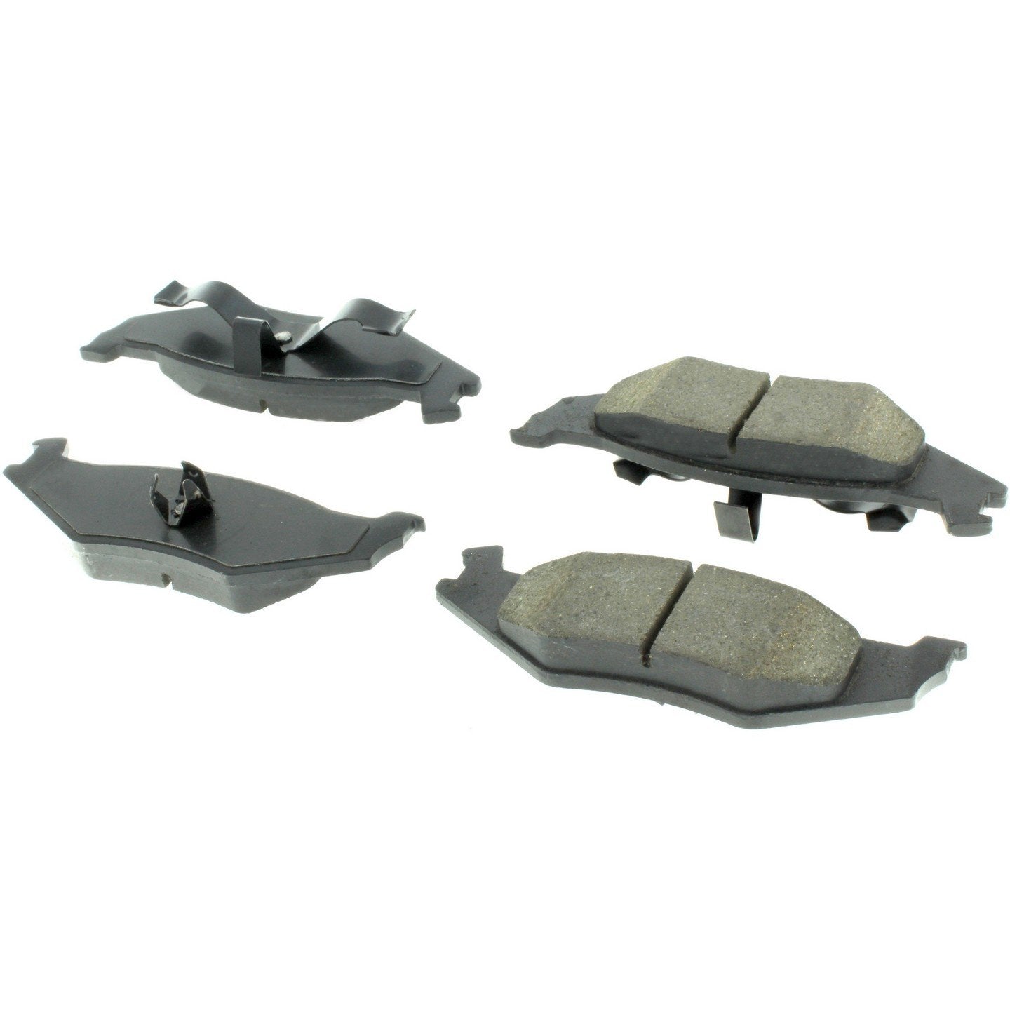 centric parts premium ceramic brake pads with shims and hardware  frsport 301.05120