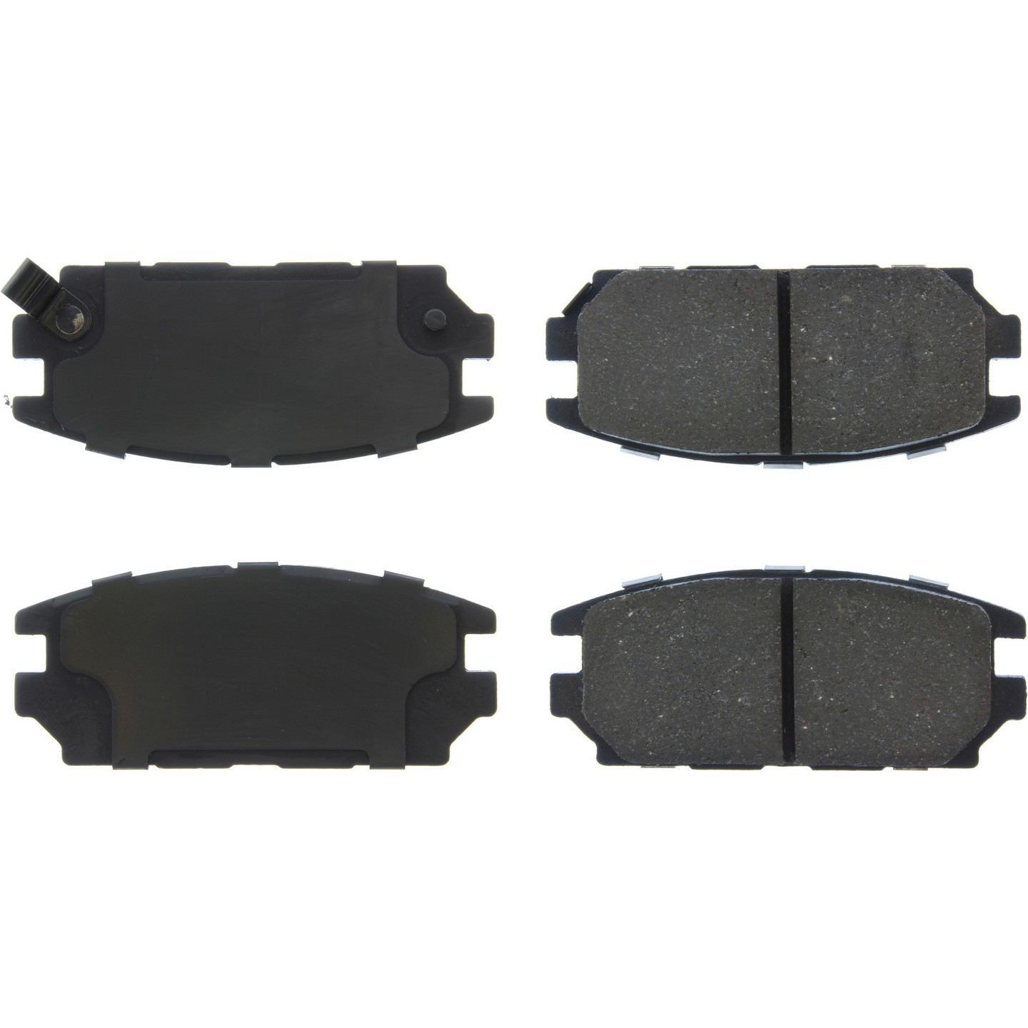 StopTech Premium Ceramic Brake Pads with Shims and Hardware  top view frsport 301.05320