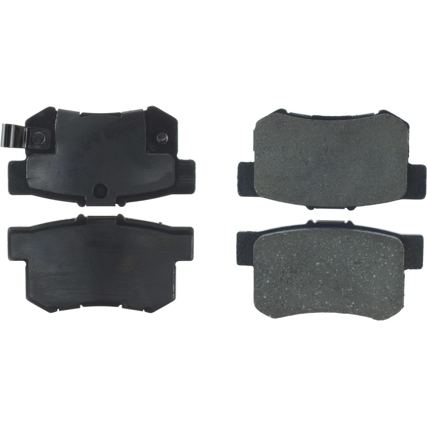 Centric Parts Premium Ceramic Brake Pads with Shims and Hardware  top view frsport 301.05361