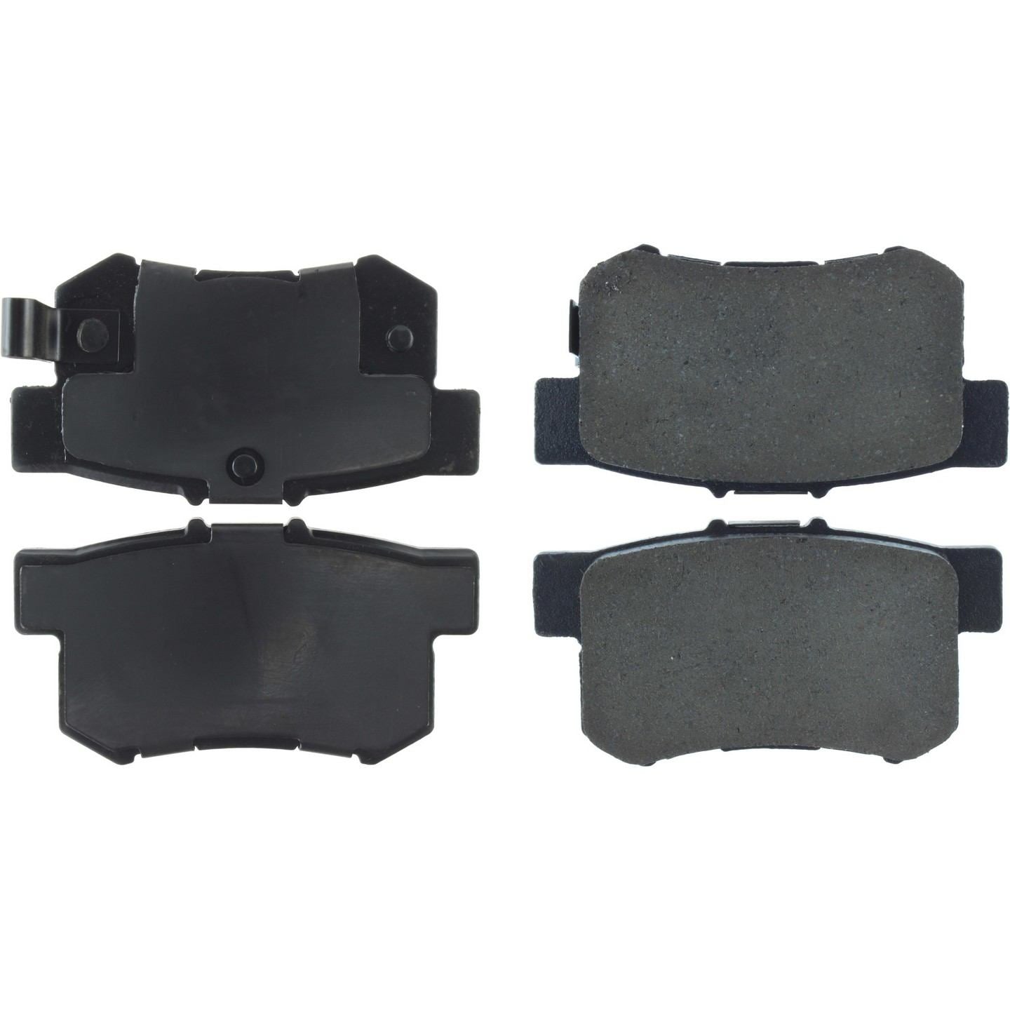 Centric Parts Premium Ceramic Brake Pads with Shims and Hardware  top view frsport 301.05371