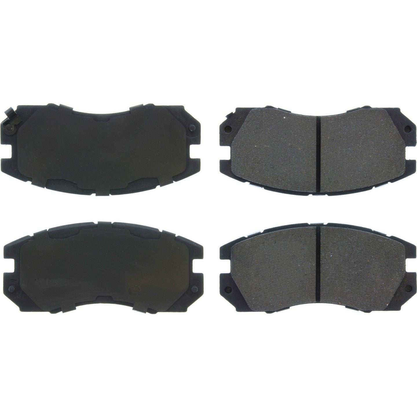 Centric Parts Premium Ceramic Brake Pads with Shims and Hardware  top view frsport 301.05630