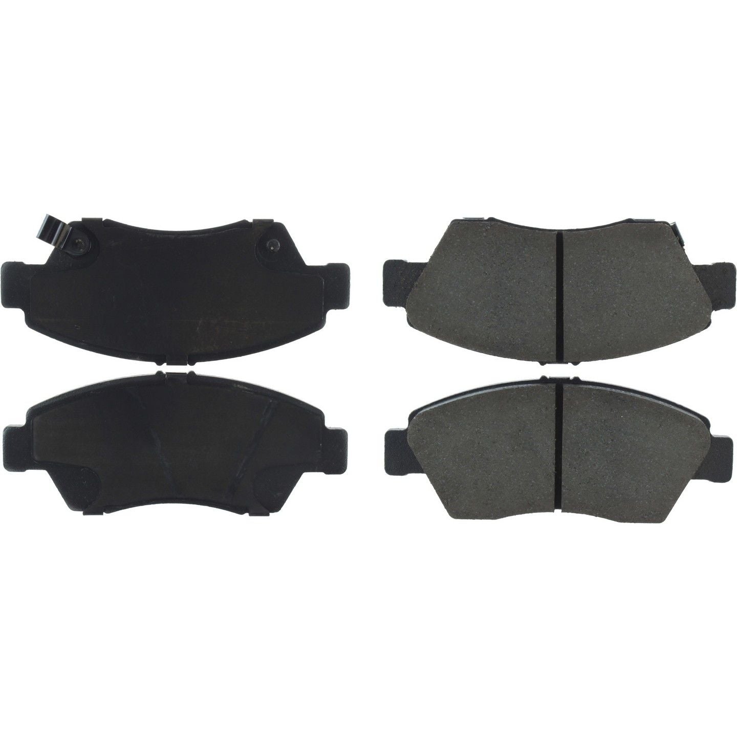 Centric Parts Premium Ceramic Brake Pads with Shims and Hardware  top view frsport 301.06211