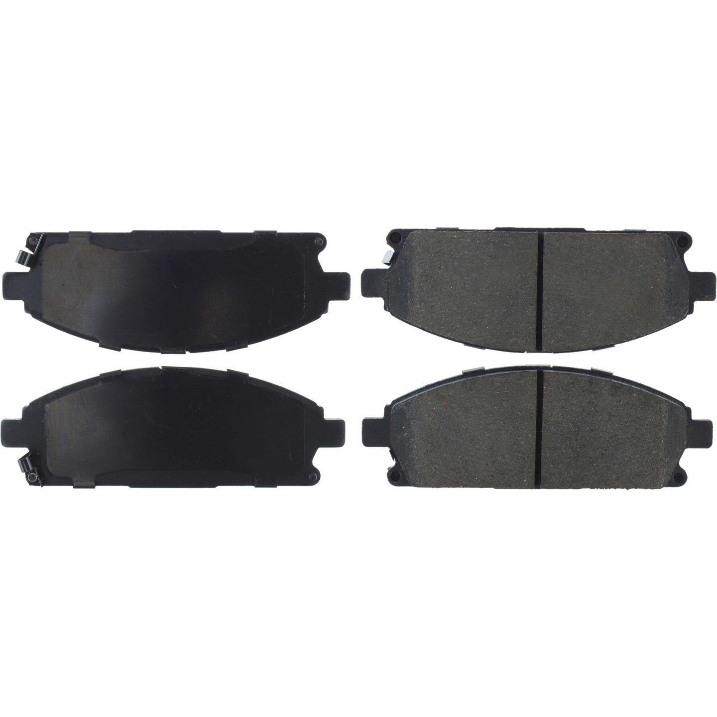 Centric Parts Premium Ceramic Brake Pads with Shims and Hardware  top view frsport 301.06911