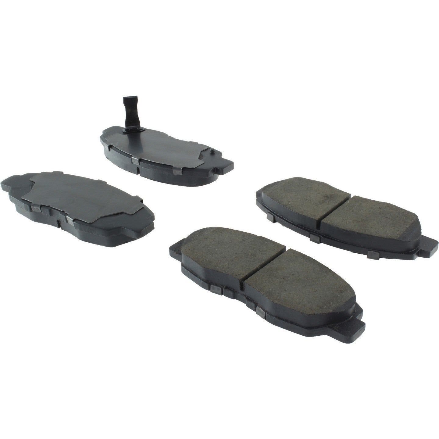 centric parts premium ceramic brake pads with shims and hardware  frsport 301.07641